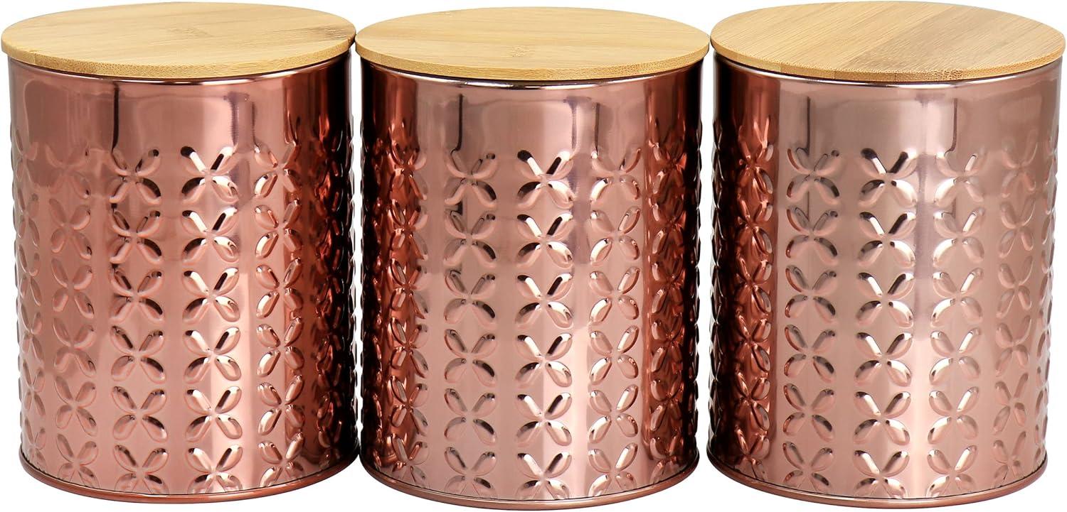 Metal Jar - Set of 3