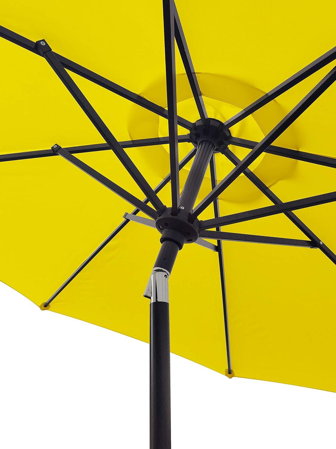 Sunflower Yellow 9ft Aluminum Market Patio Umbrella