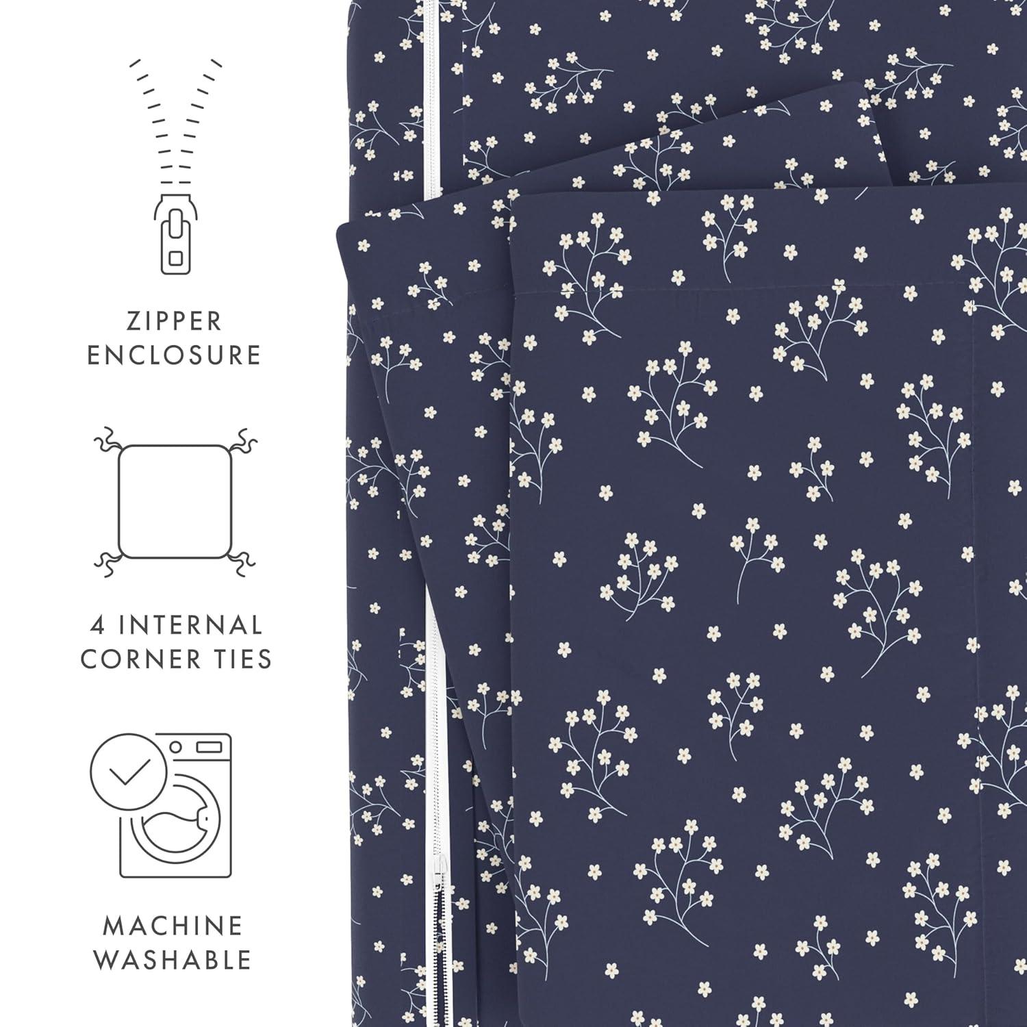 Home Garden Pattern Duvet Cover Set