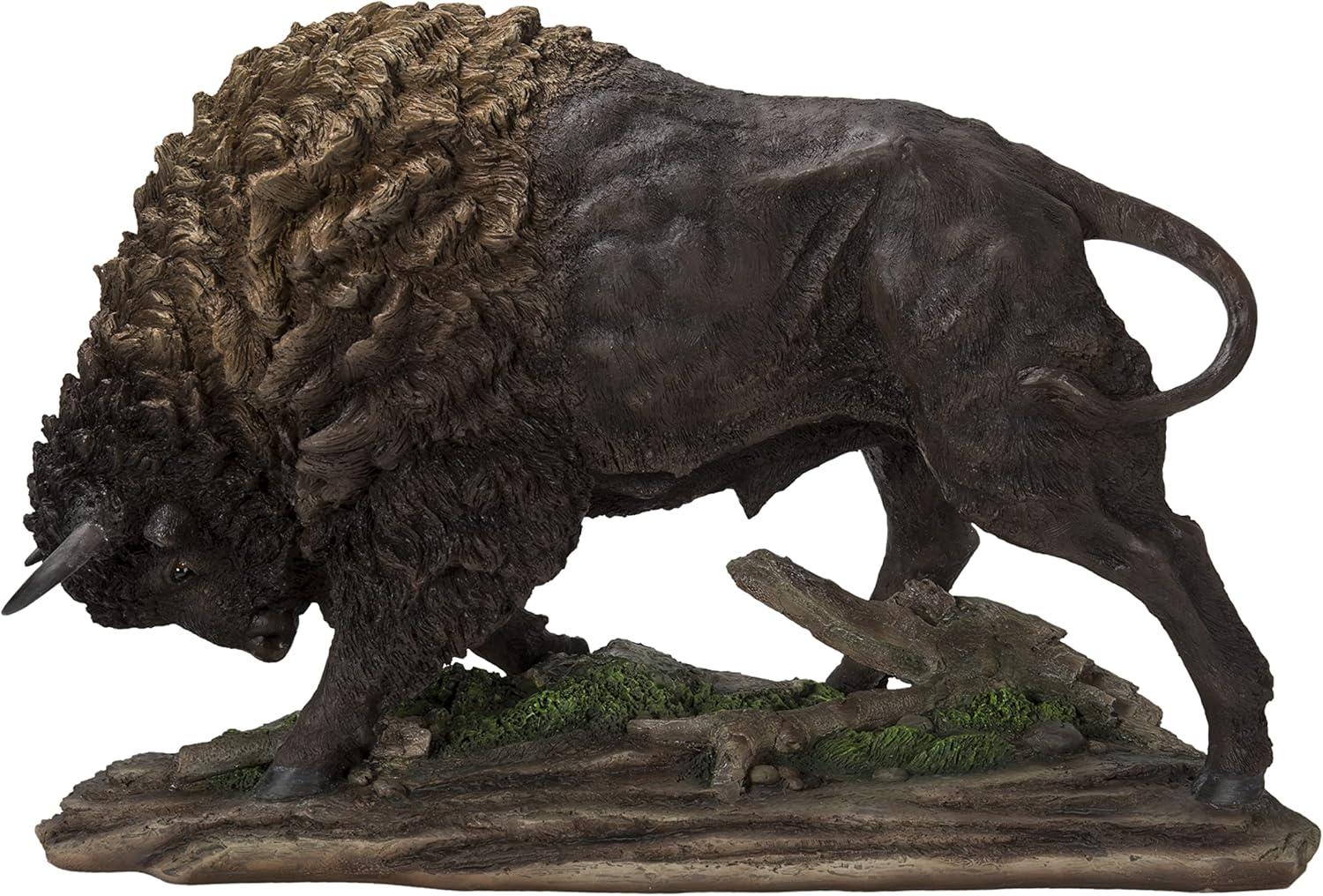 Bison Head Down - Large