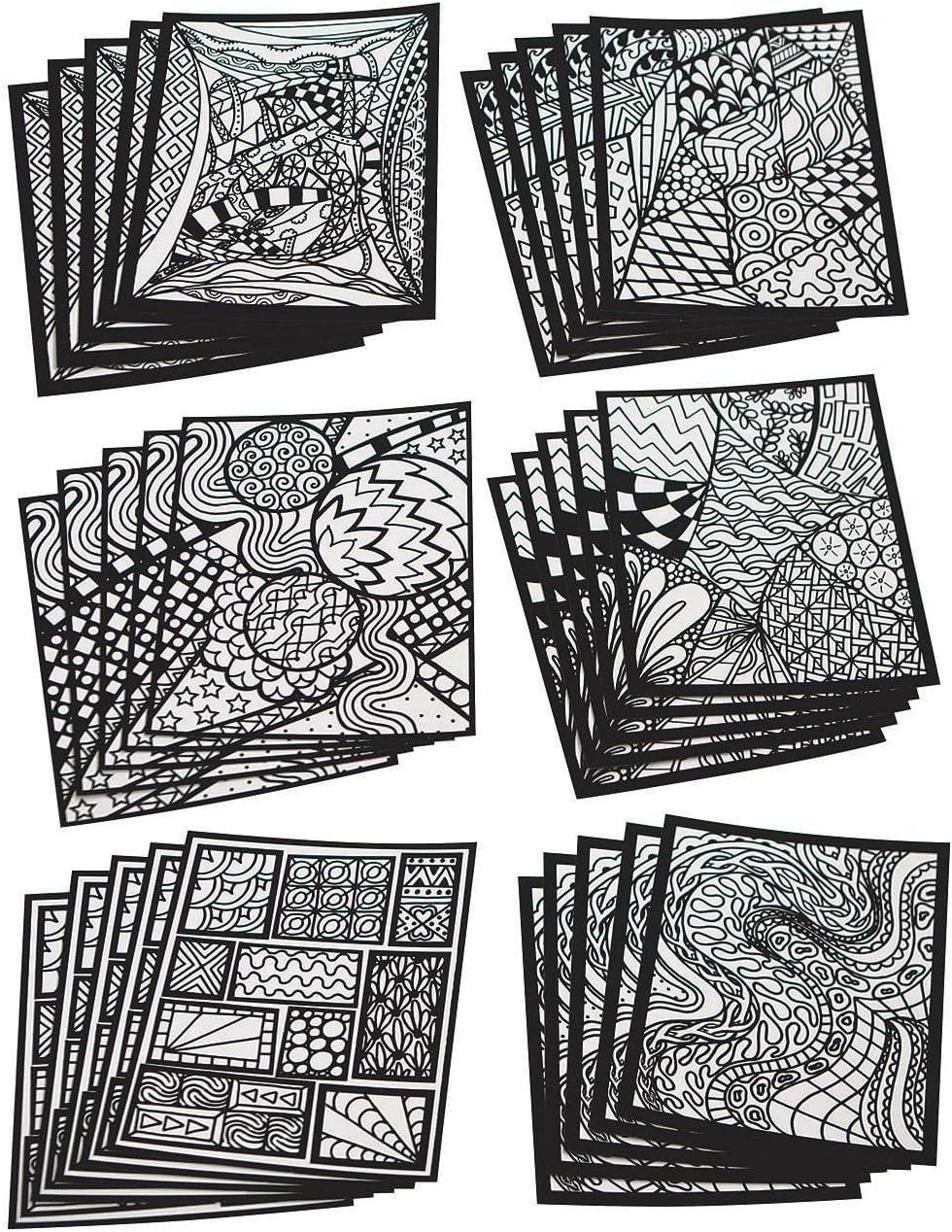 S&S Worldwide Abstract Velvet Art Poster 8 IN X 10 IN Pk30