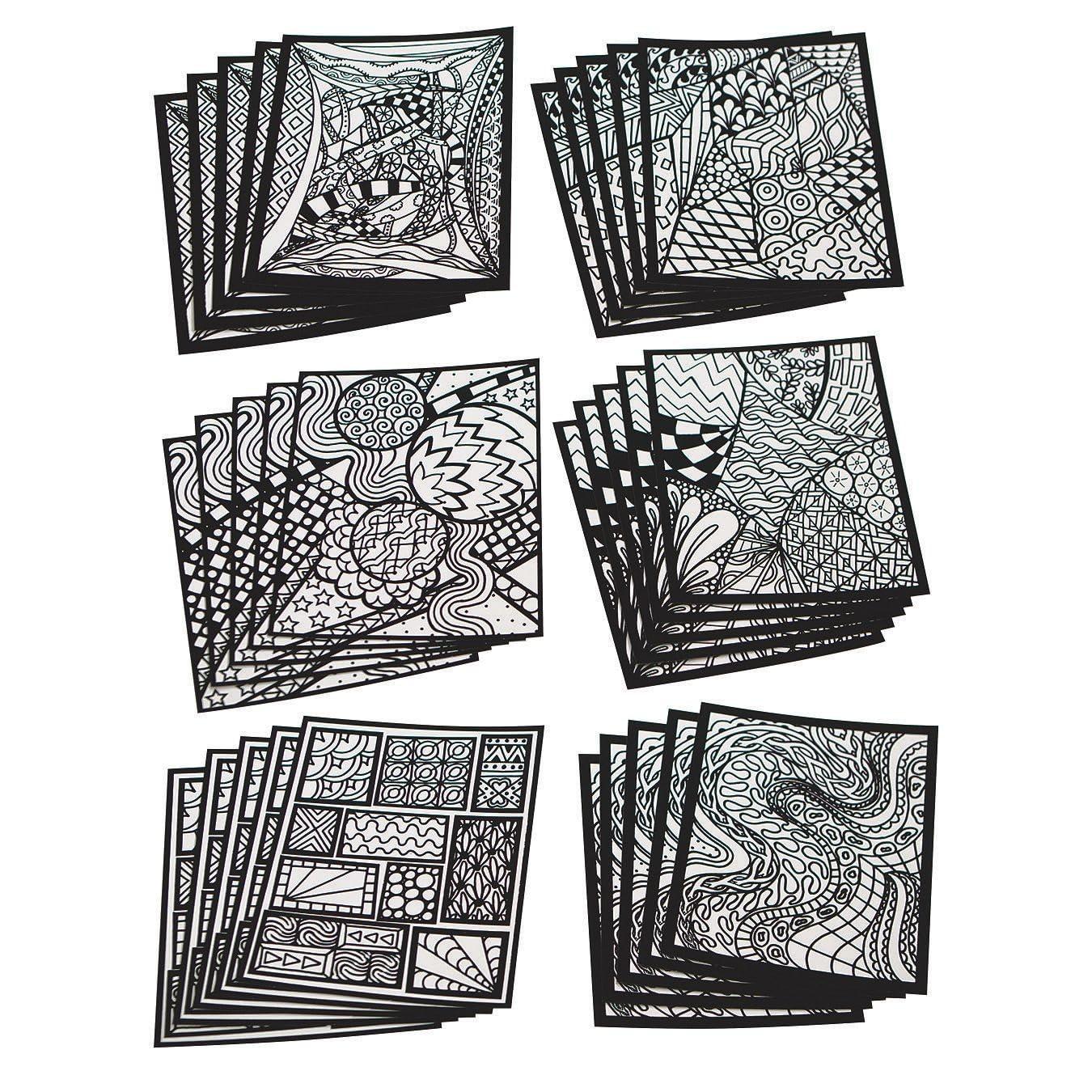 S&S Worldwide Abstract Velvet Art Poster 8 IN X 10 IN Pk30