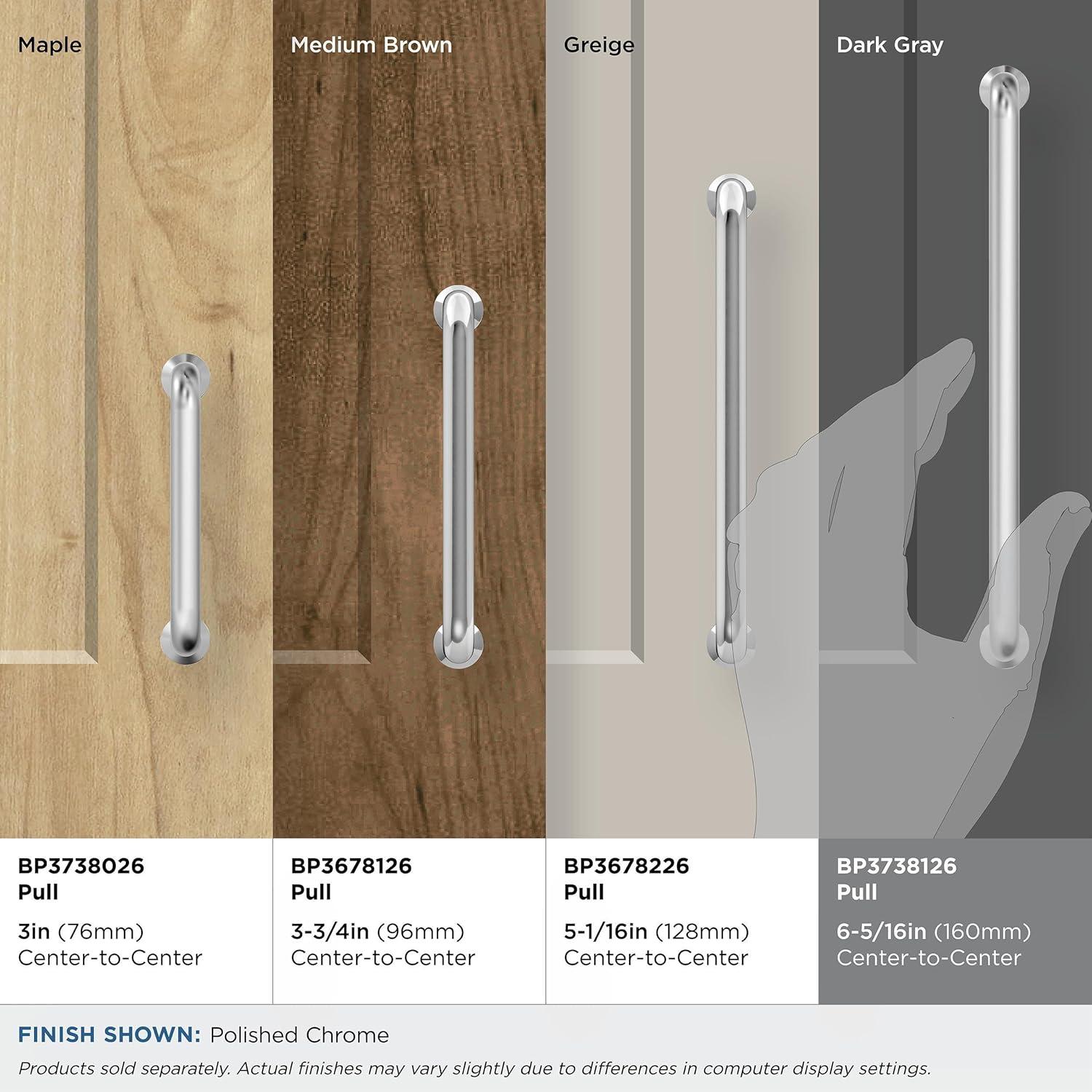 Factor 6-5/16 in (160 mm) Center-to-Center Cabinet Pull