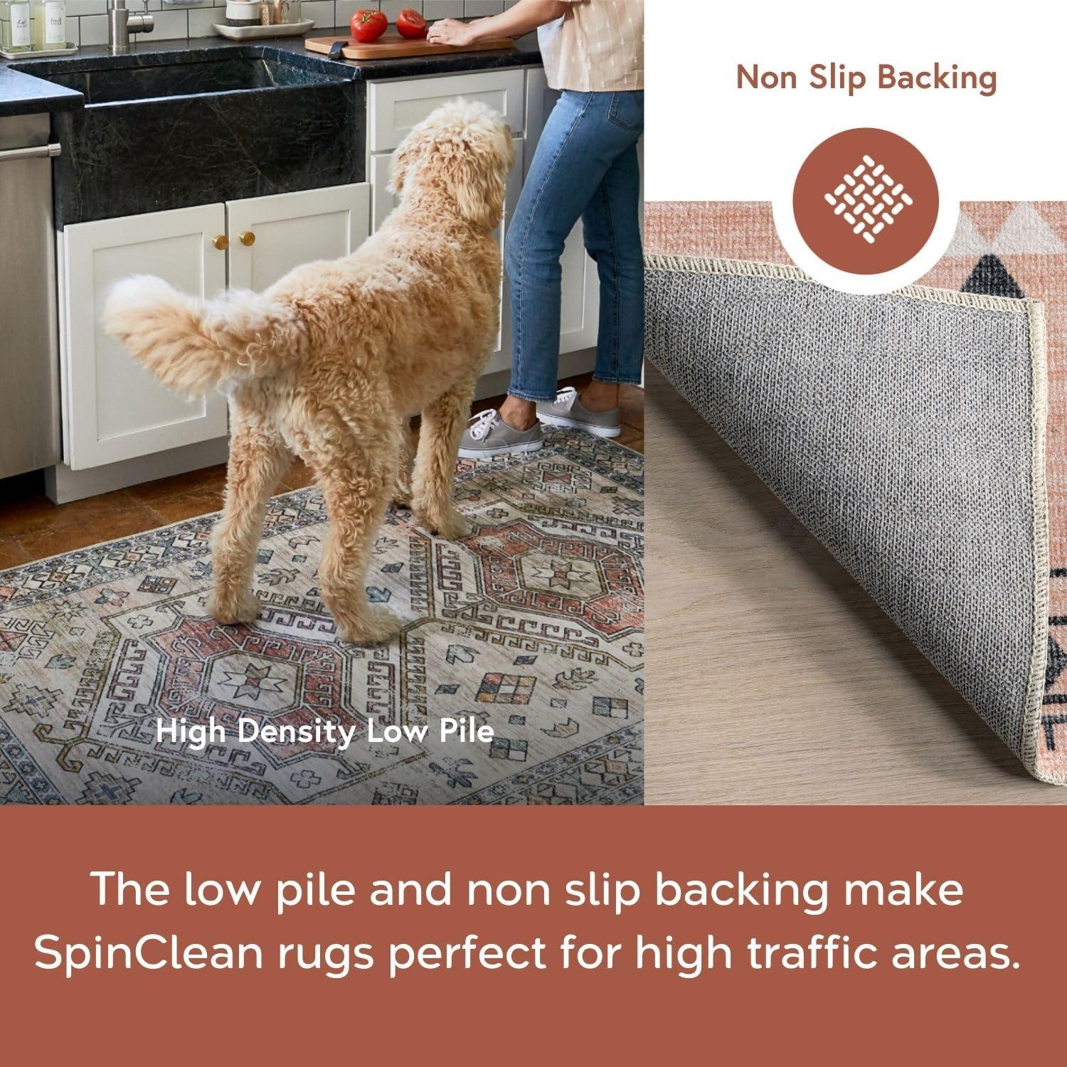 Nuloom Evalyn Southwestern Machine Washable Indoor Area Rug