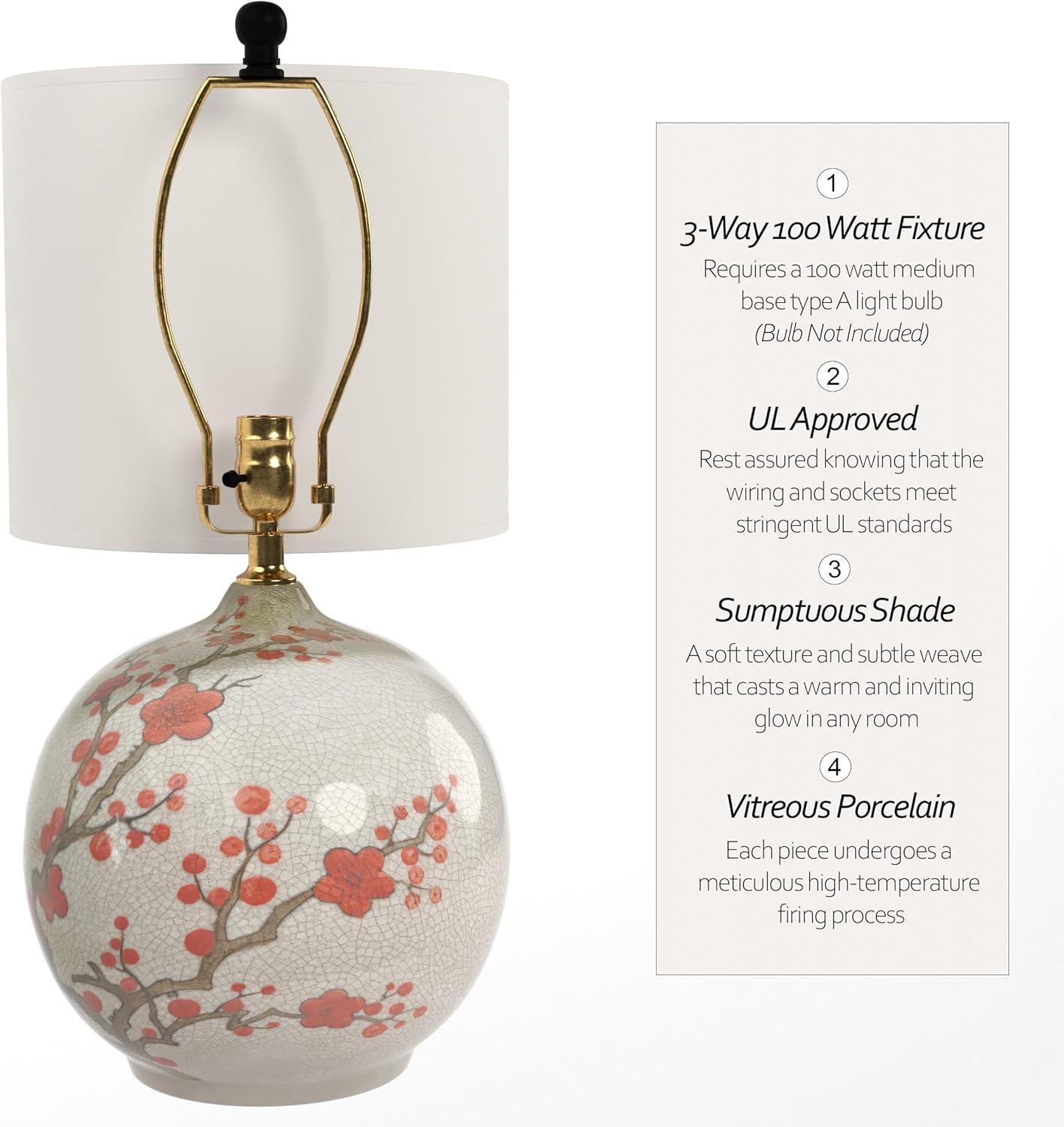 Oriental Furniture 20" Table Lamp