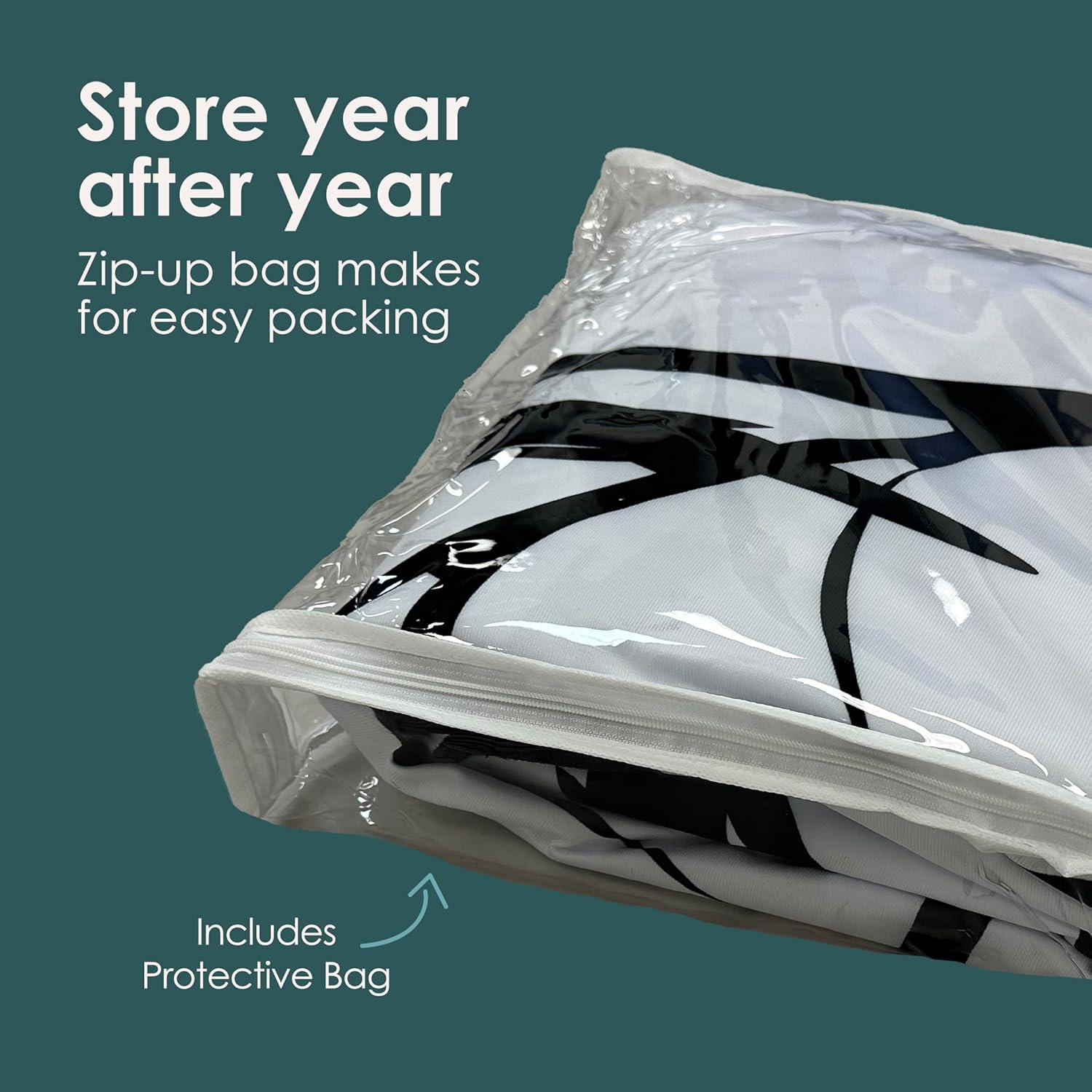 Garage Door Banner Cover 7 x 16 ft, Merry Christmas Santa Claus Carring Gifts Christmas Garage Door Decorations Holiday Christmas Backdrop Decor for Winter New Year Xmas Party