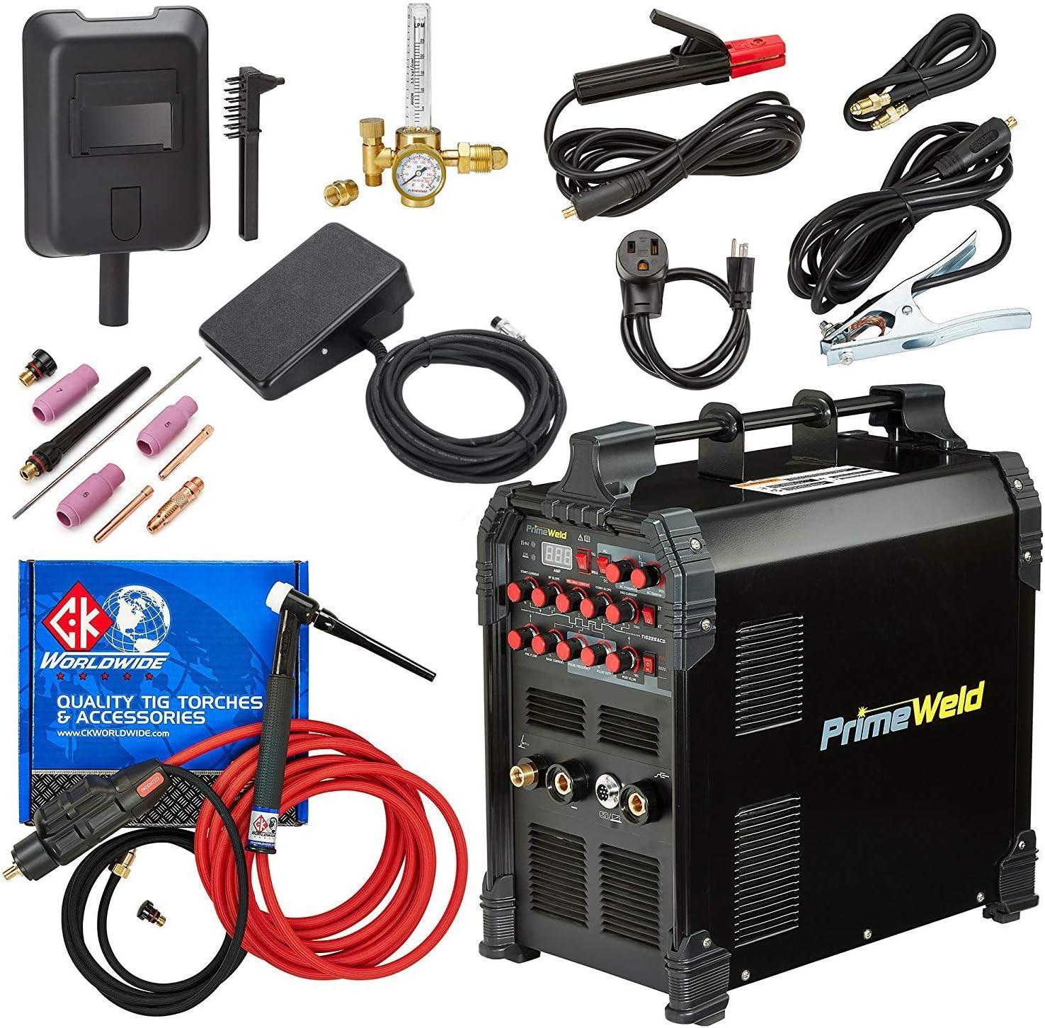 PrimeWeld 225 Amp Black Electric AC/DC TIG Welder