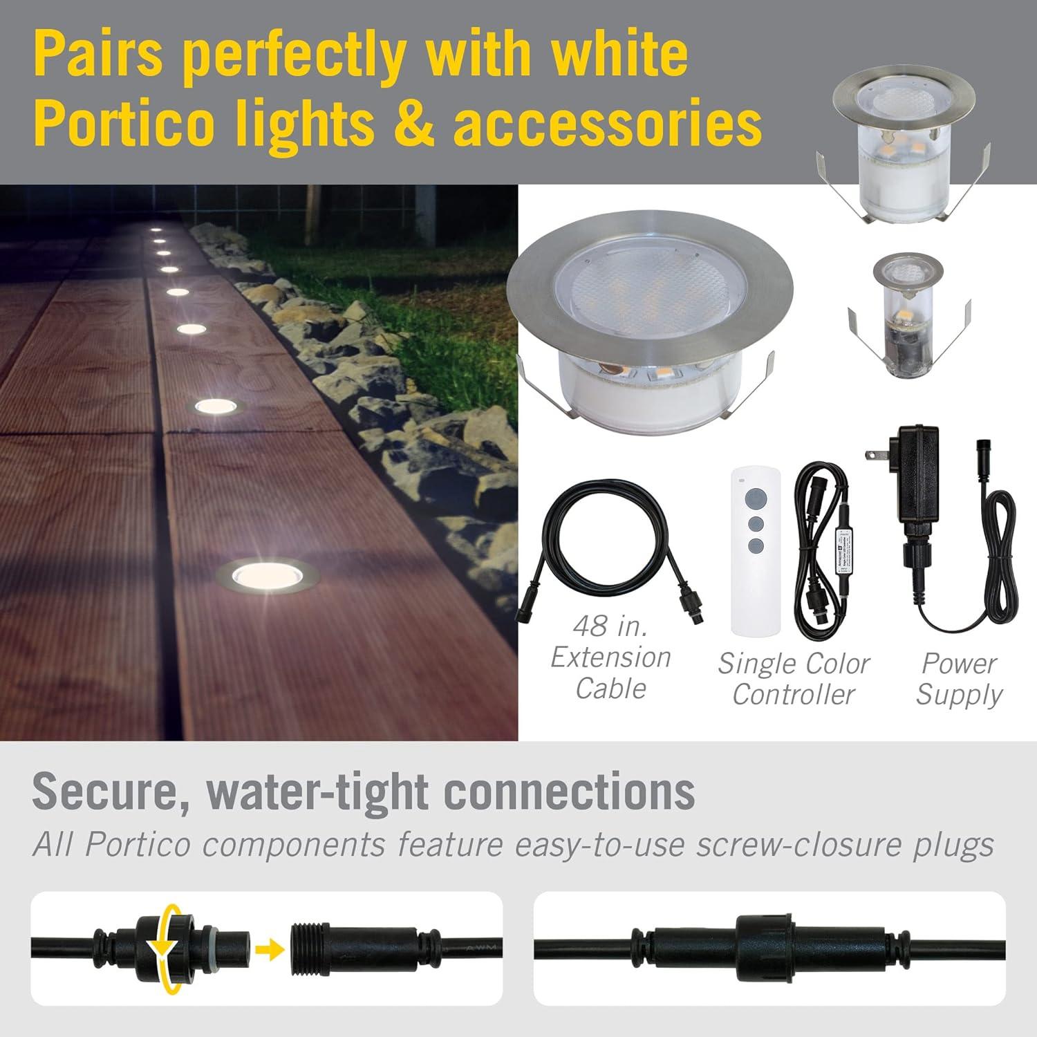 Portico Outdoor LED Light & Driver Starter Kit 10pk