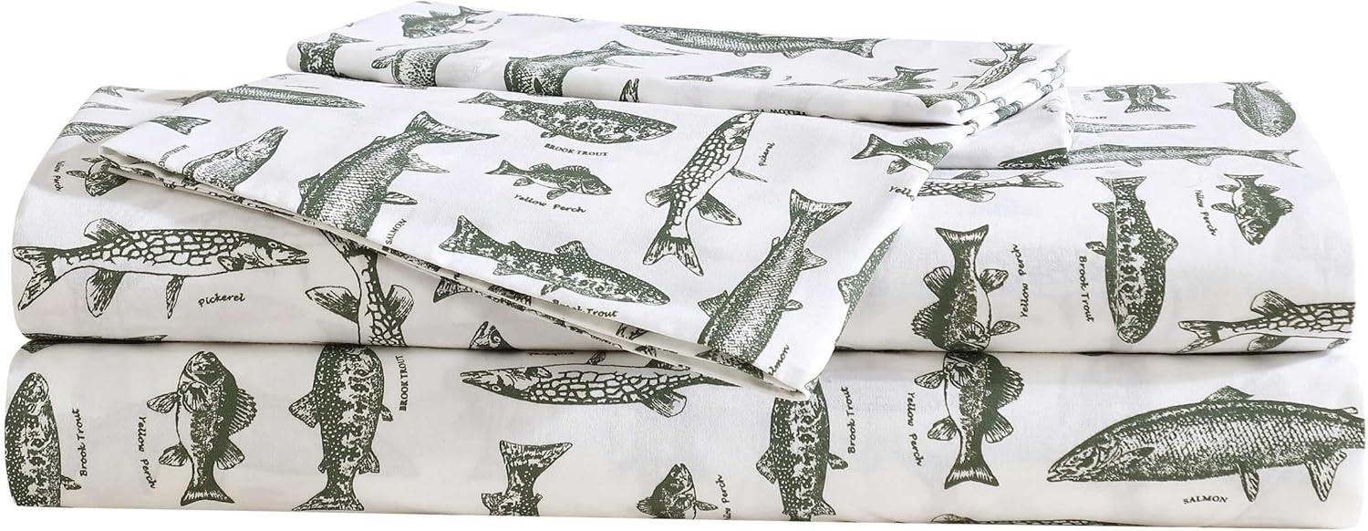 Eddie Bauer Eddie Bauer Printed Cotton Percale Sheet Sets
