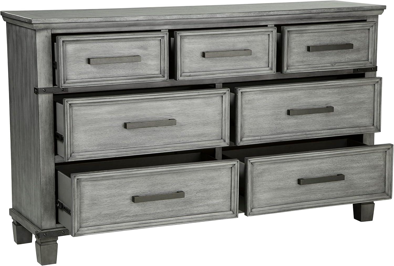 Russelyn 7 Drawer 66" W Double Dresser