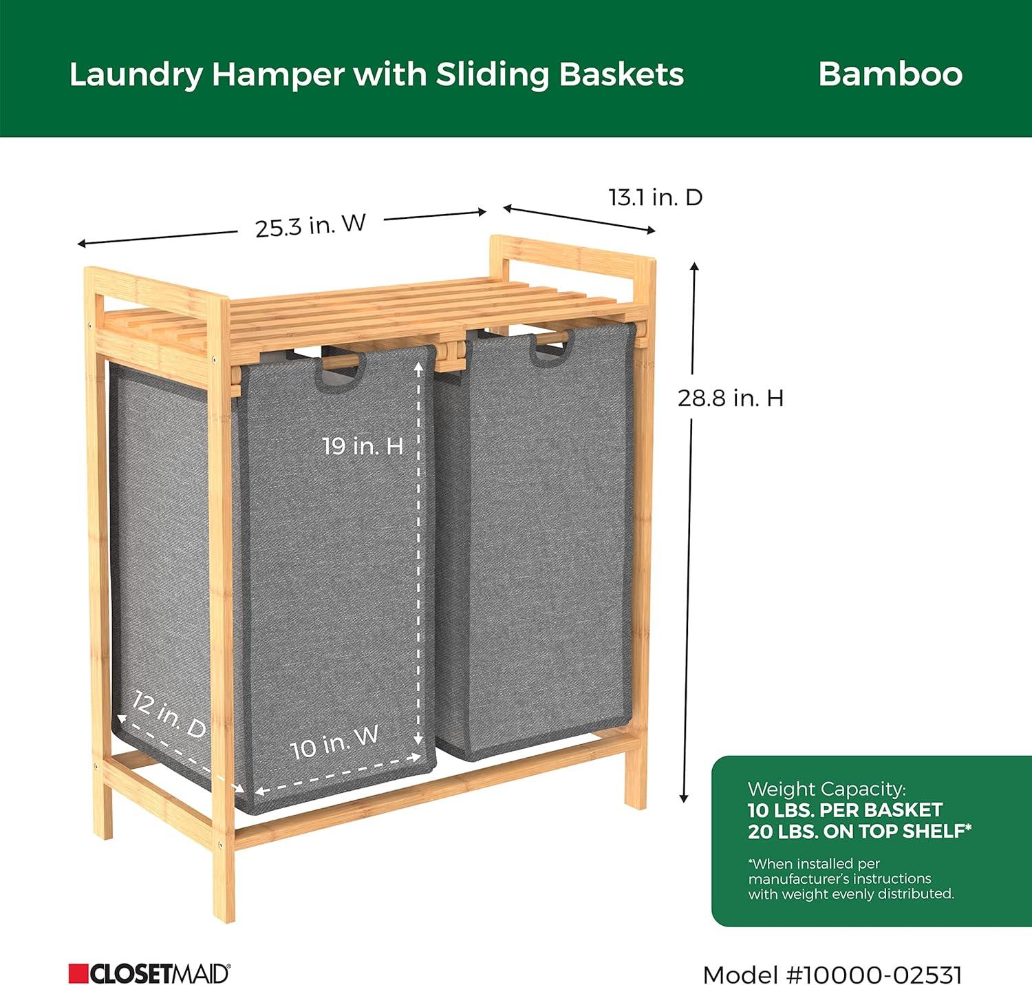 Bamboo Laundry Hamper