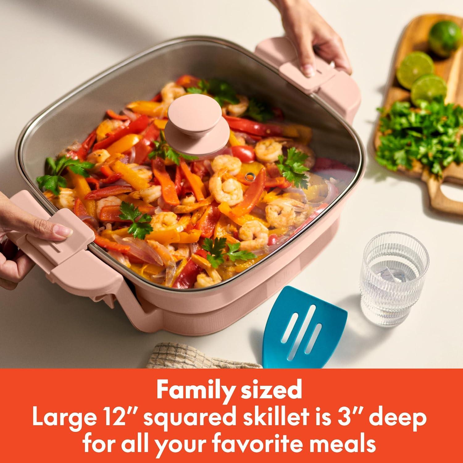 bella Make and Take Electric Skillet Blossom