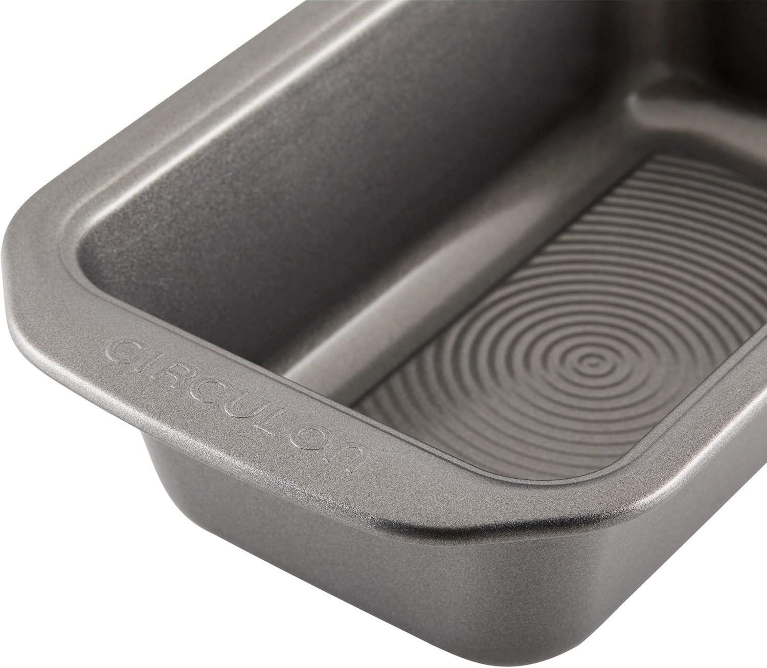 Gray Nonstick Steel 9" x 5" Loaf Pan