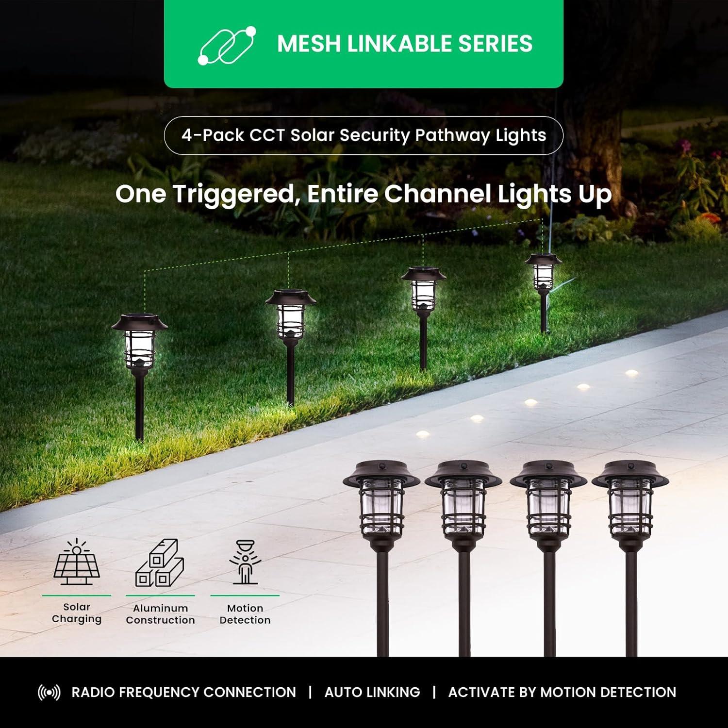 Low Voltage Solar Powered Integrated LED Pathway Light