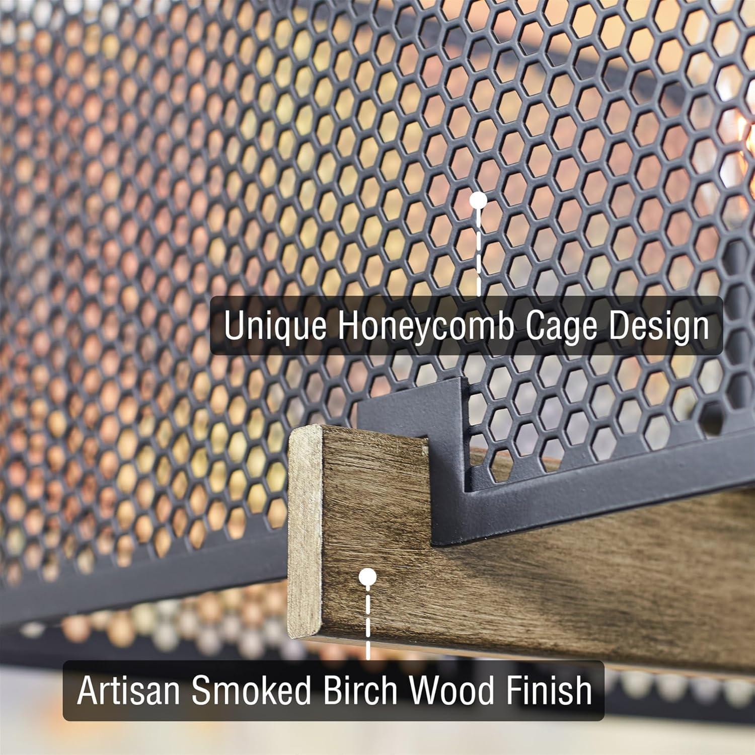 17 Stories Windmoor 4 - Light Dimmable Square / Rectangle Chandelier