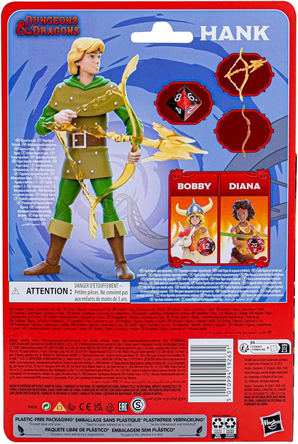 Dungeons & Dragons Cartoon Classics Hank Action Figure
