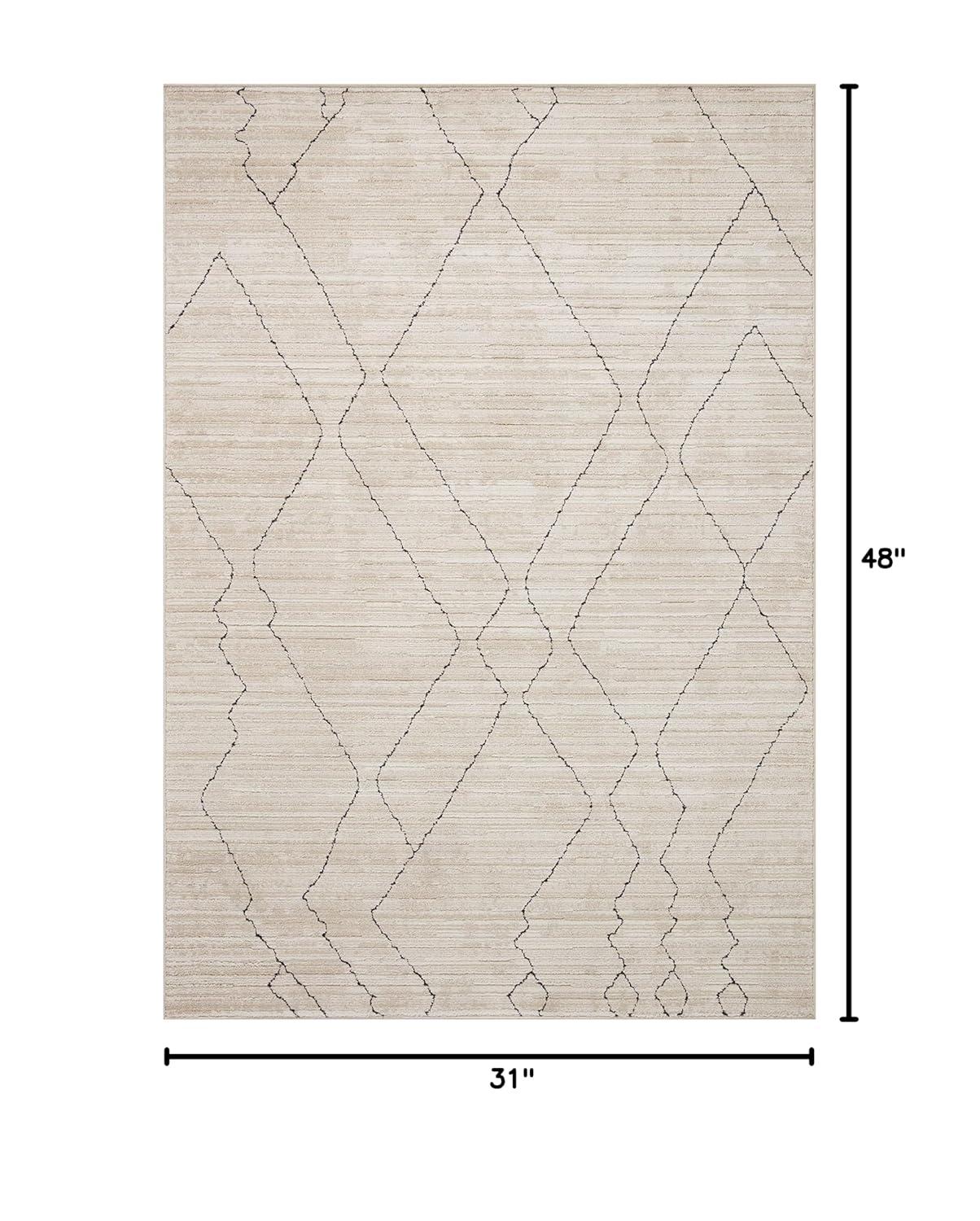 Loloi II Darby Performance Area Rug in Sand