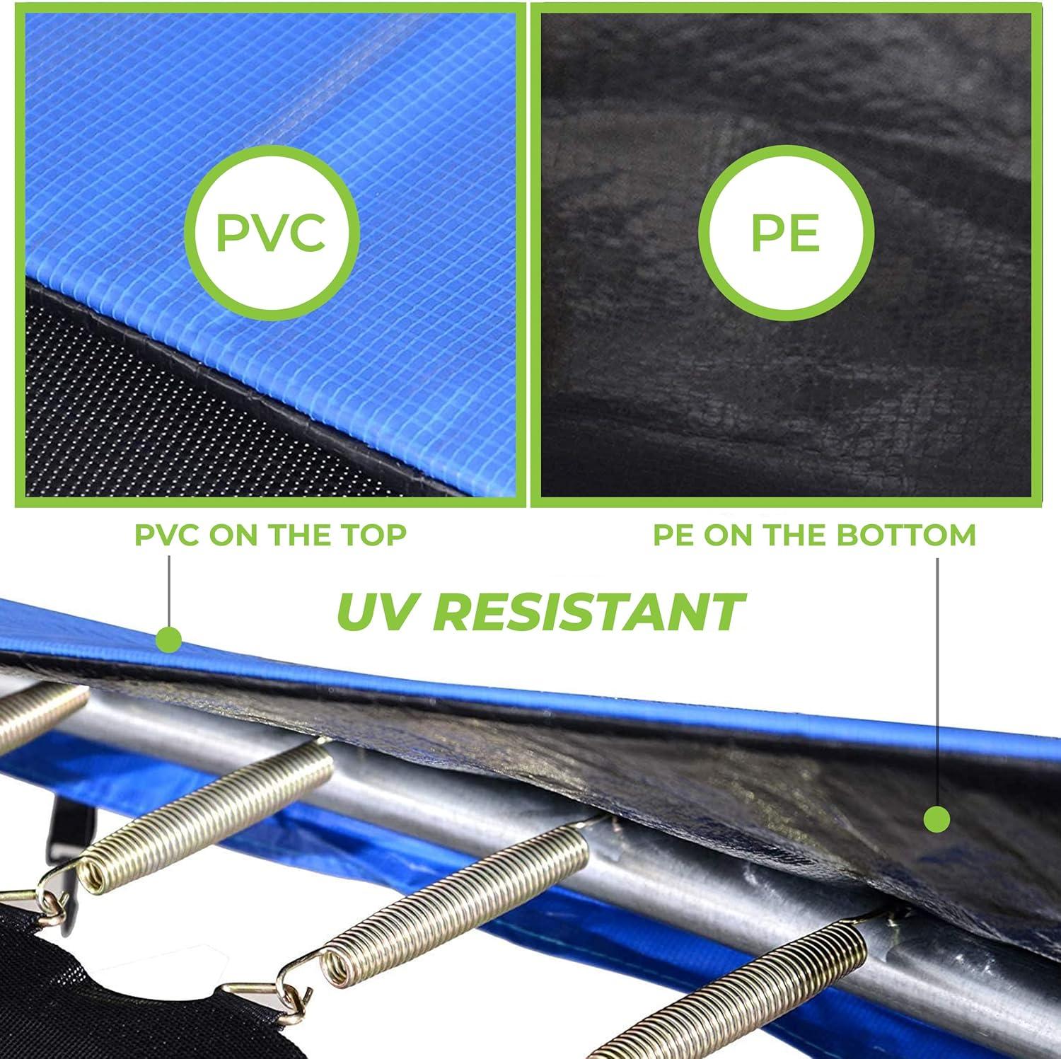 Pure Fun 15-Foot Trampoline Frame Pad Replacement, Blue