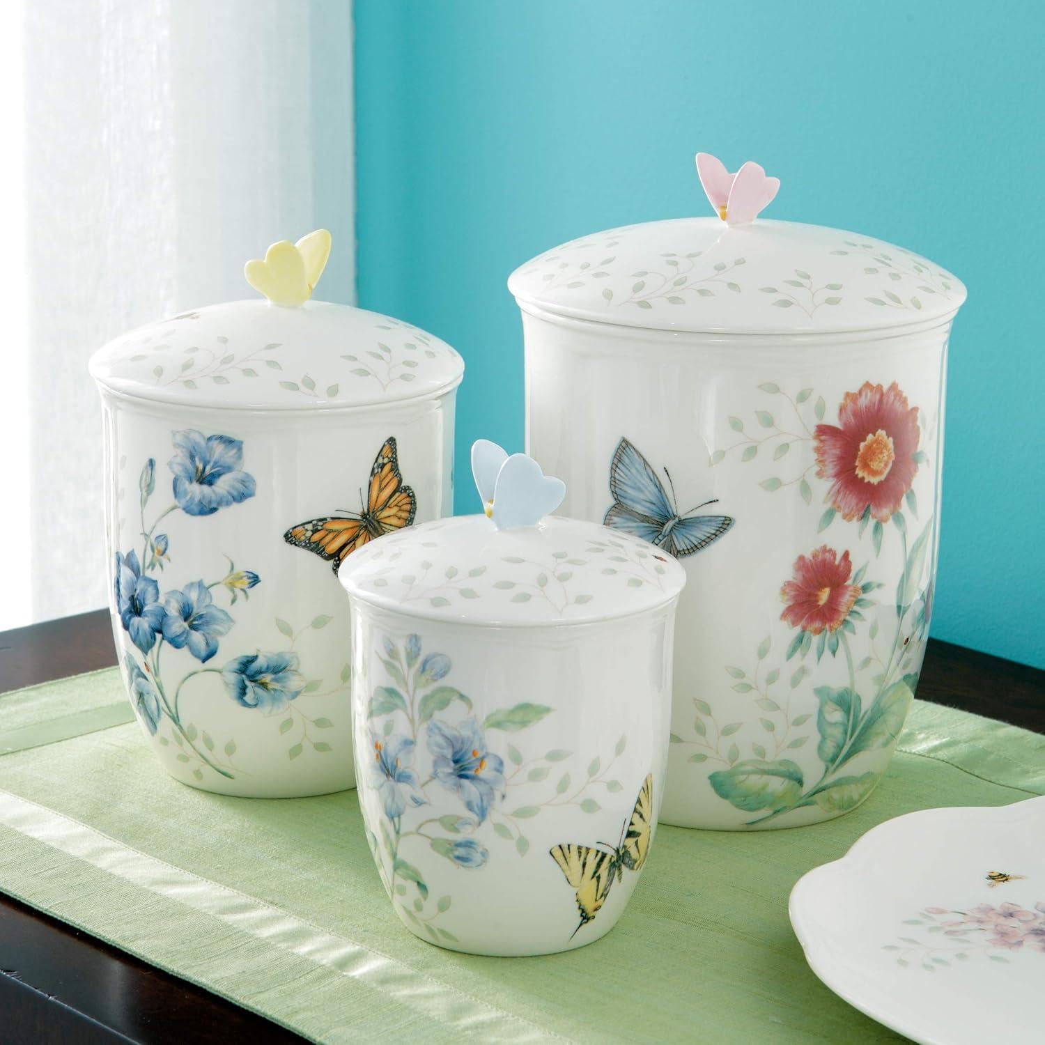Lenox Butterfly Meadow 3-Piece Canister Set