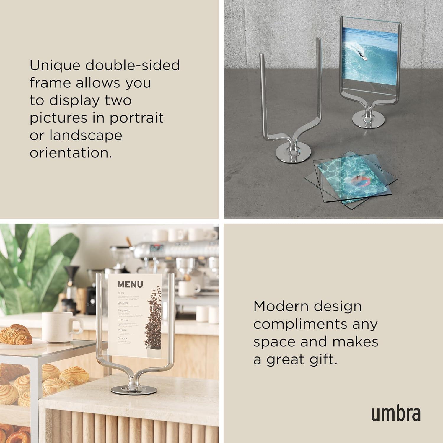 Umbra Wishbone Metal Picture Frame