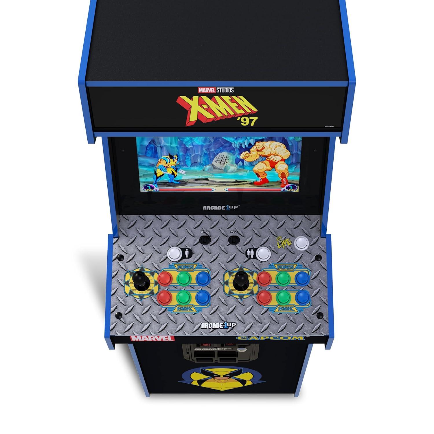 Arcade 1Up Arcade1Up Marvel Vs. Capcom 2 X-Men ‘97 Edition Deluxe Arcade Machine 8 Games in 1