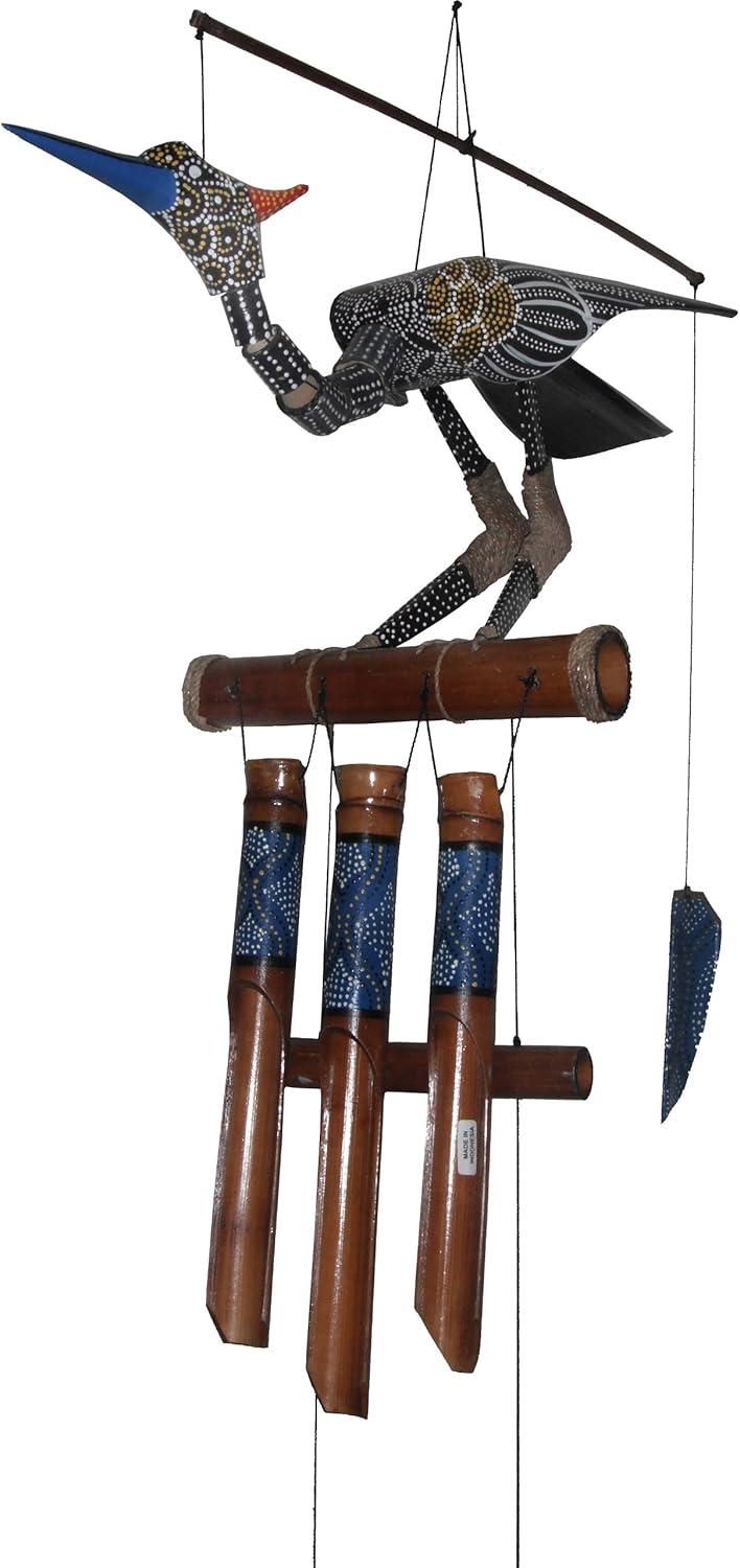 Abernathy Bamboo Animals Wind Chime