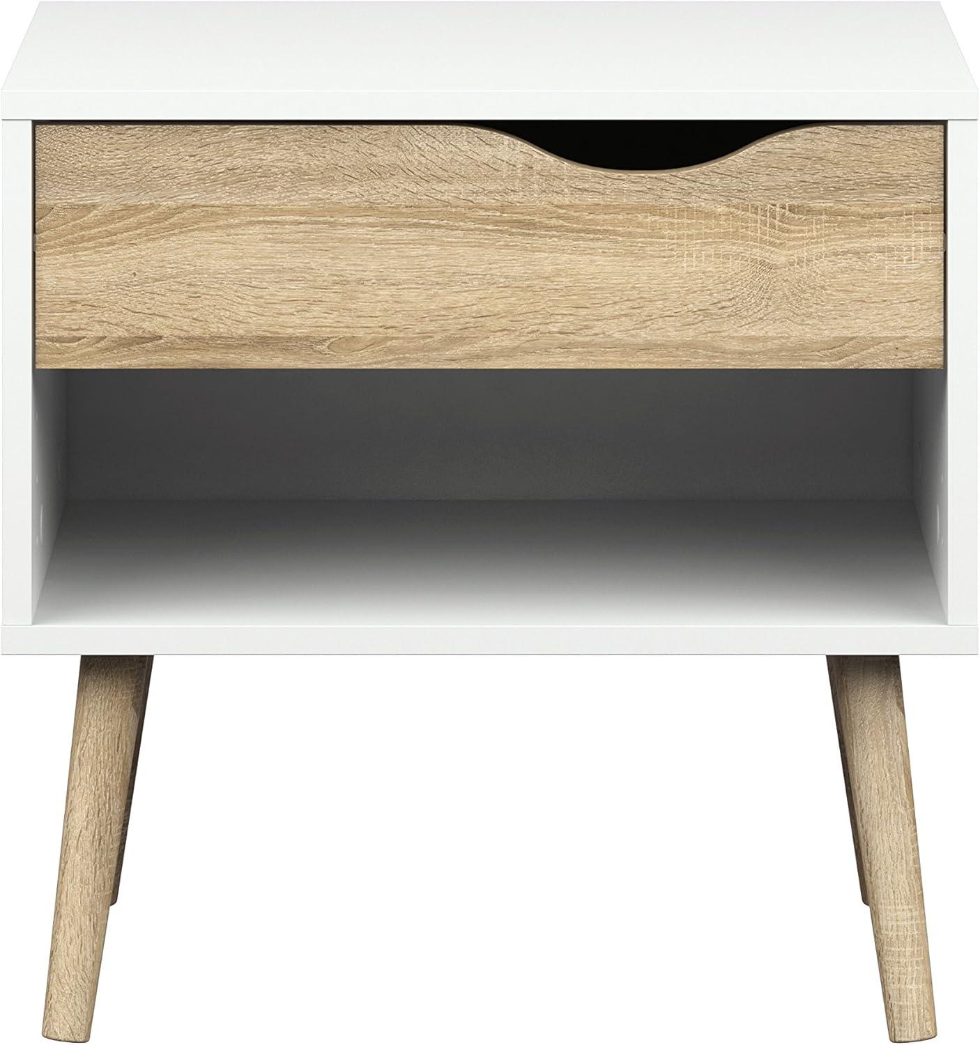 Nightstand in White - Tvilum