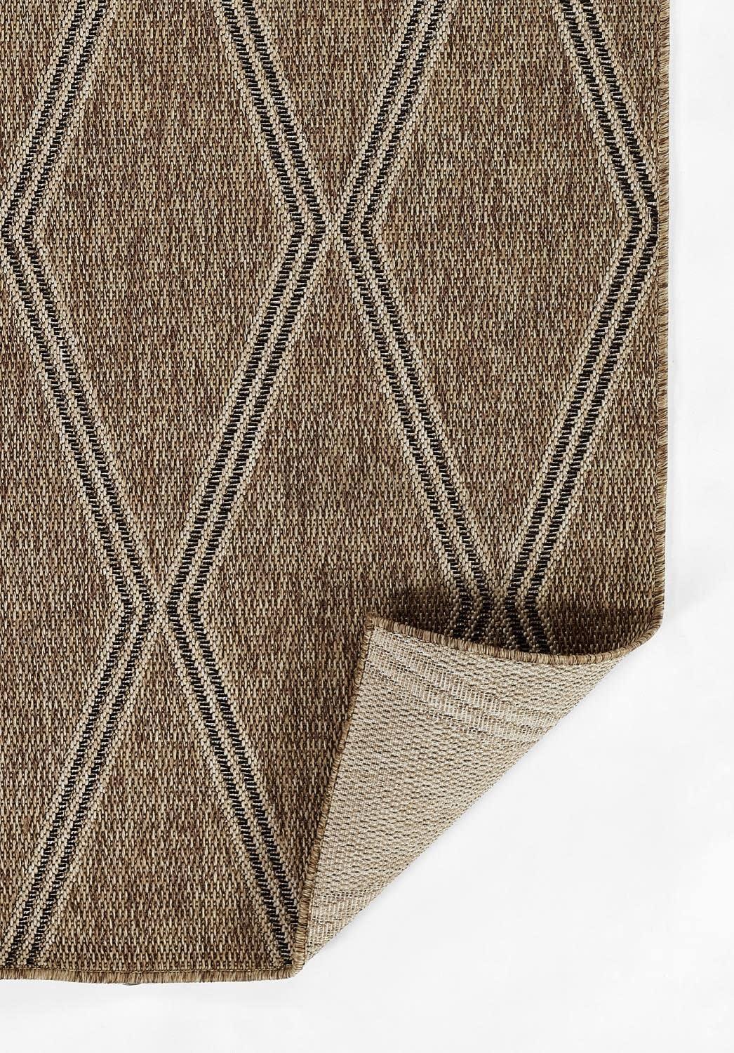 Momeni 2'x3' Hampton Ozzy Machine Loomed Indoor/Outdoor Accent Rug Blue
