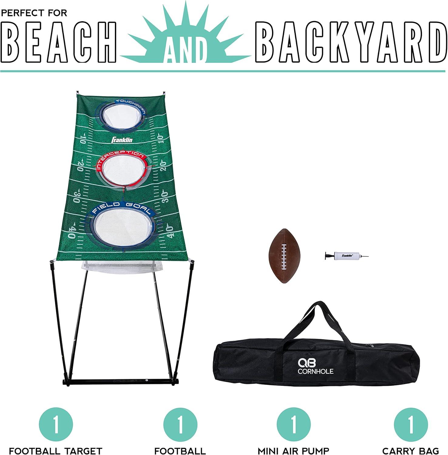 Franklin Sports QB Cornhole Set - Football Cornhole for Tailgates, Parties + More - Target Toss