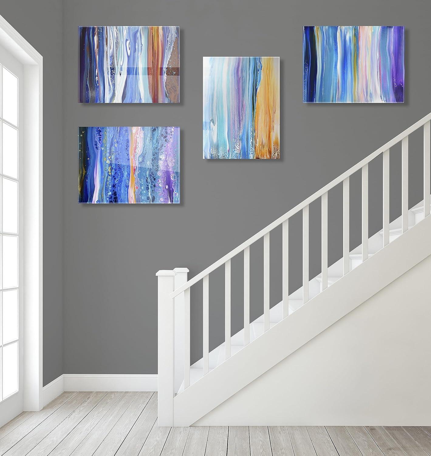 23" x 31" Seaside Serenity Floating Acrylic Art by Xizhou Xie Assorted - Kate & Laurel All Things Decor