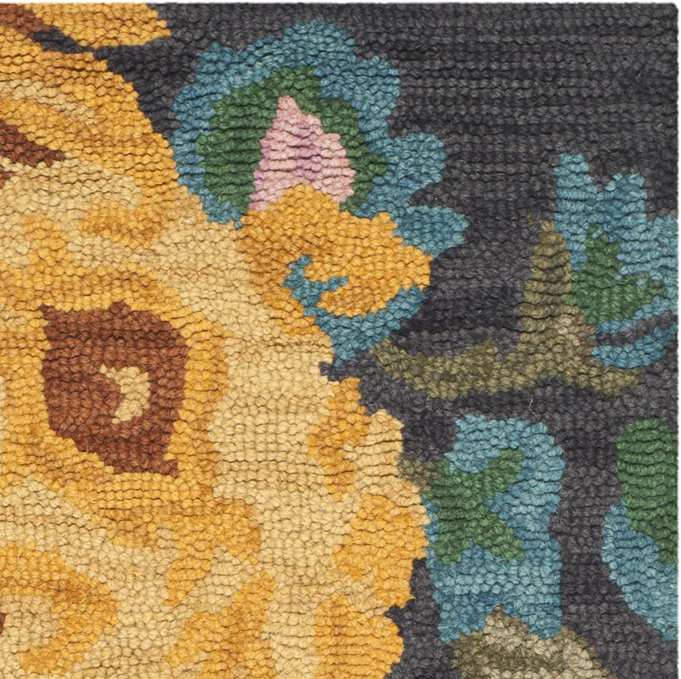 Arber Jardin Hand Tufted Wool Floral Rug