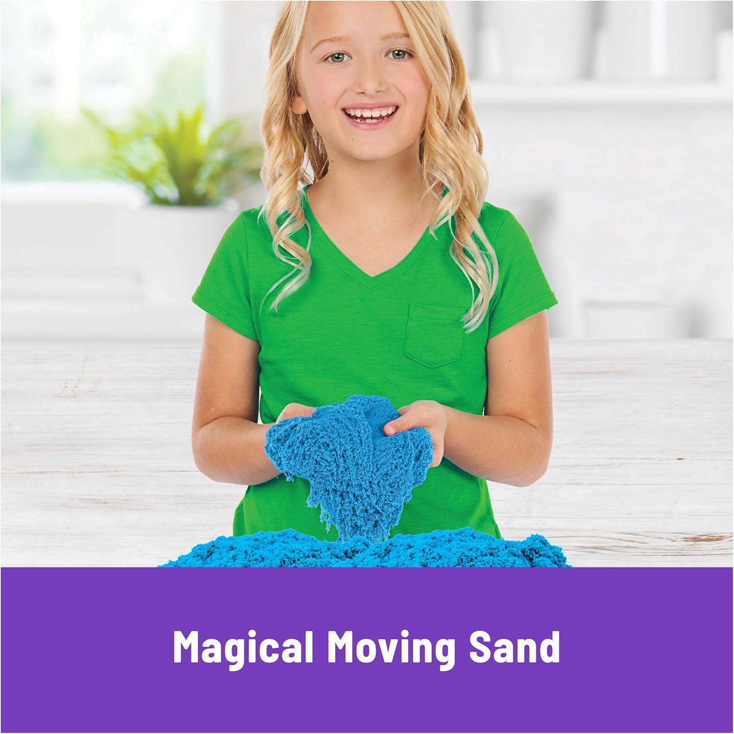 Kinetic Sand Castle Container Sand Art 10pk