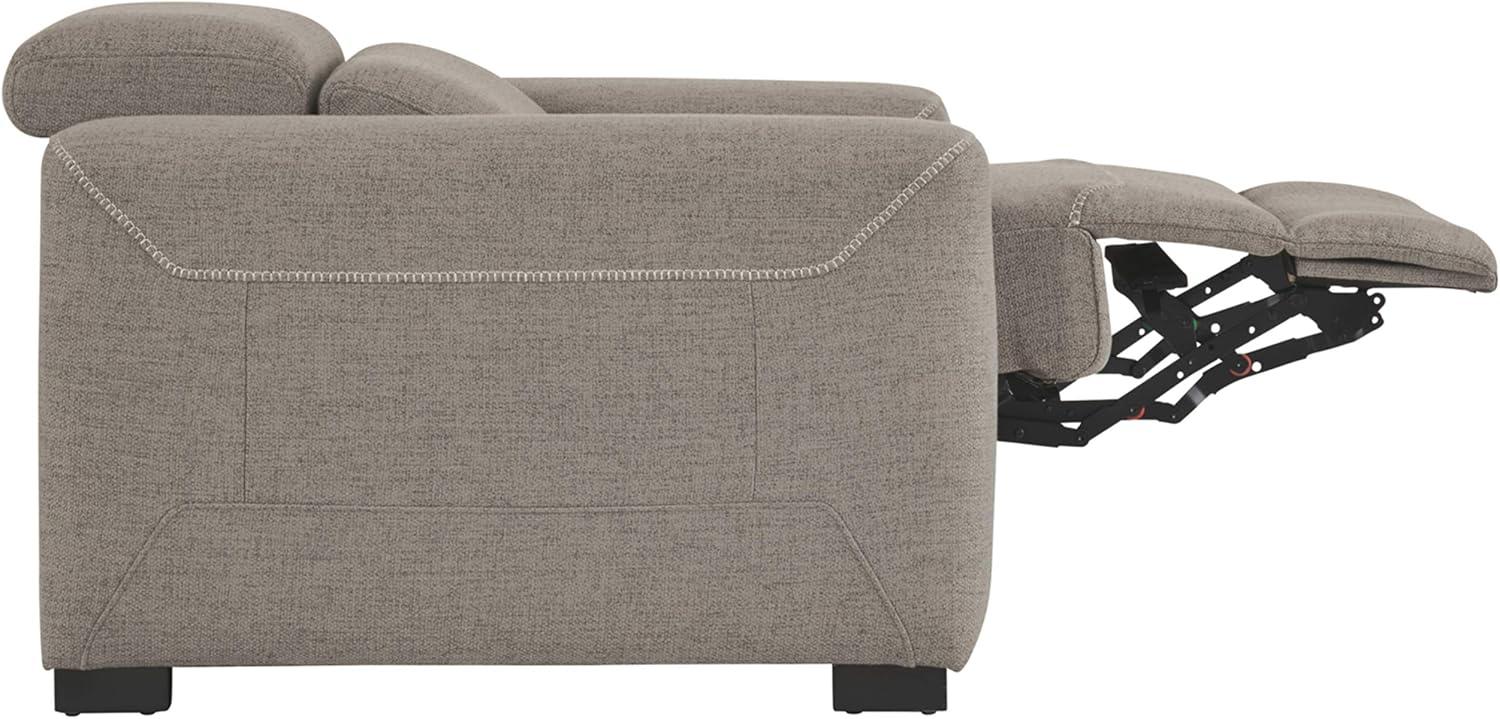 Signature Design by Ashley Mabton Power Recliner in Gray