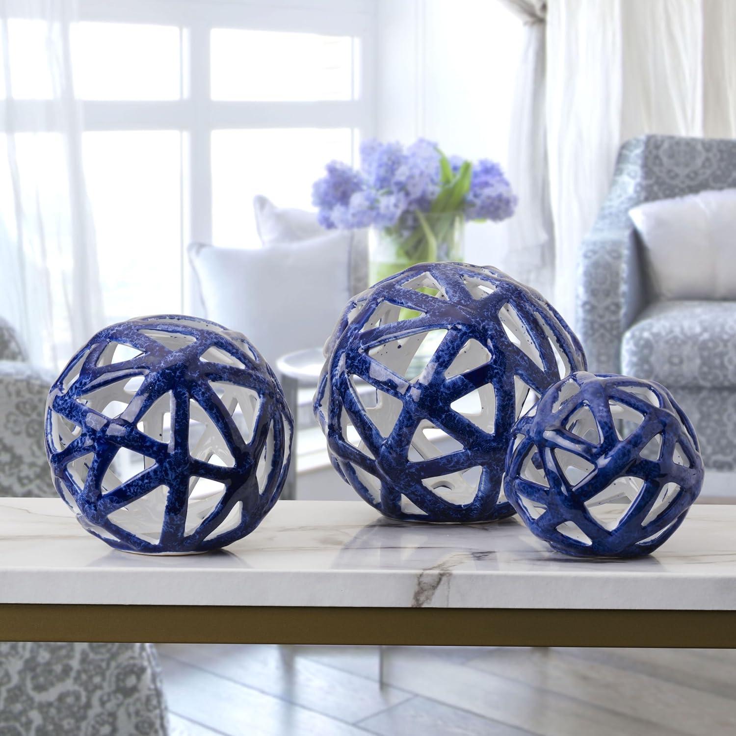 Elements 3 Piece Decorative Spheres Sculpture Set