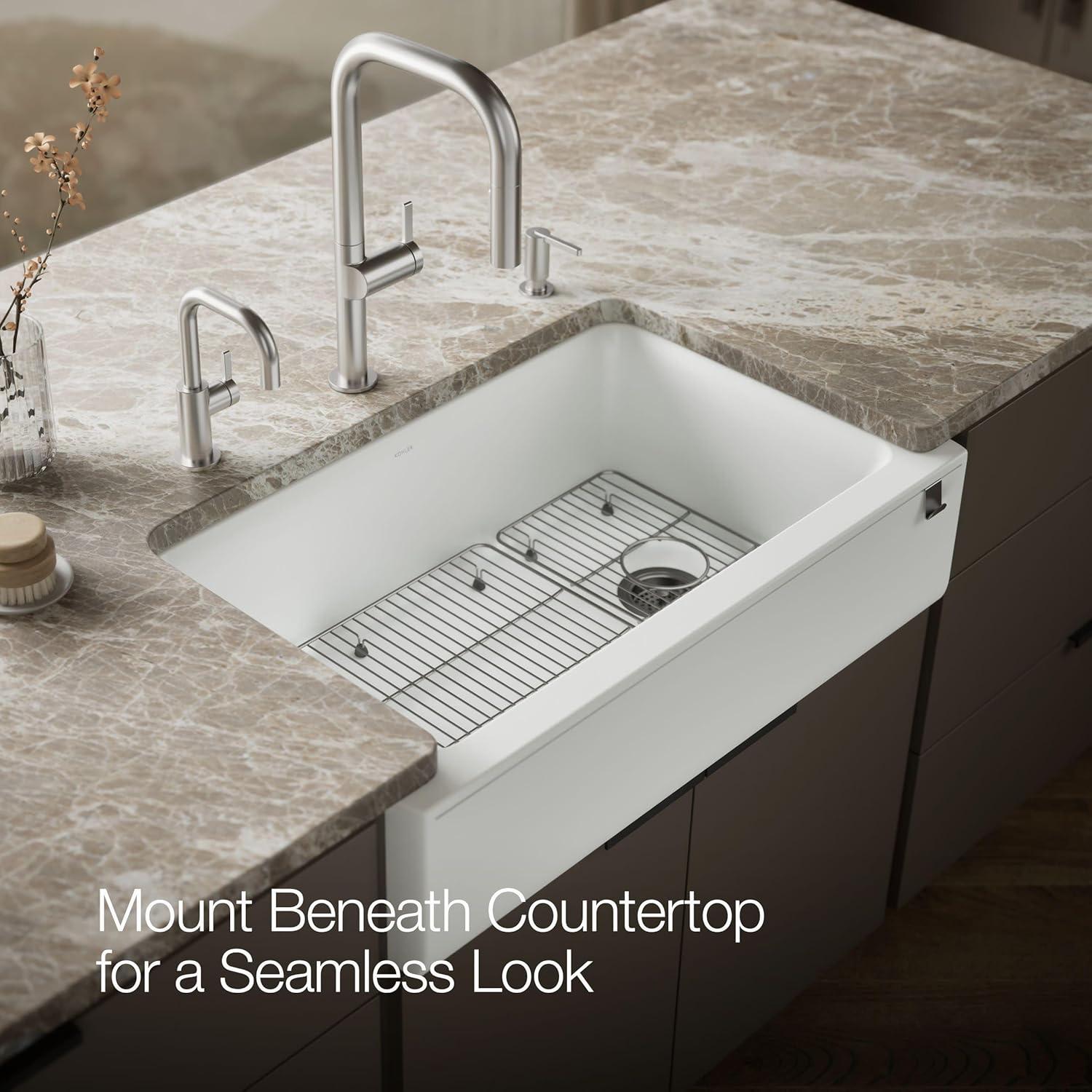 Cairn Undermount Single-Bowl Farmhouse Kitchen Sink