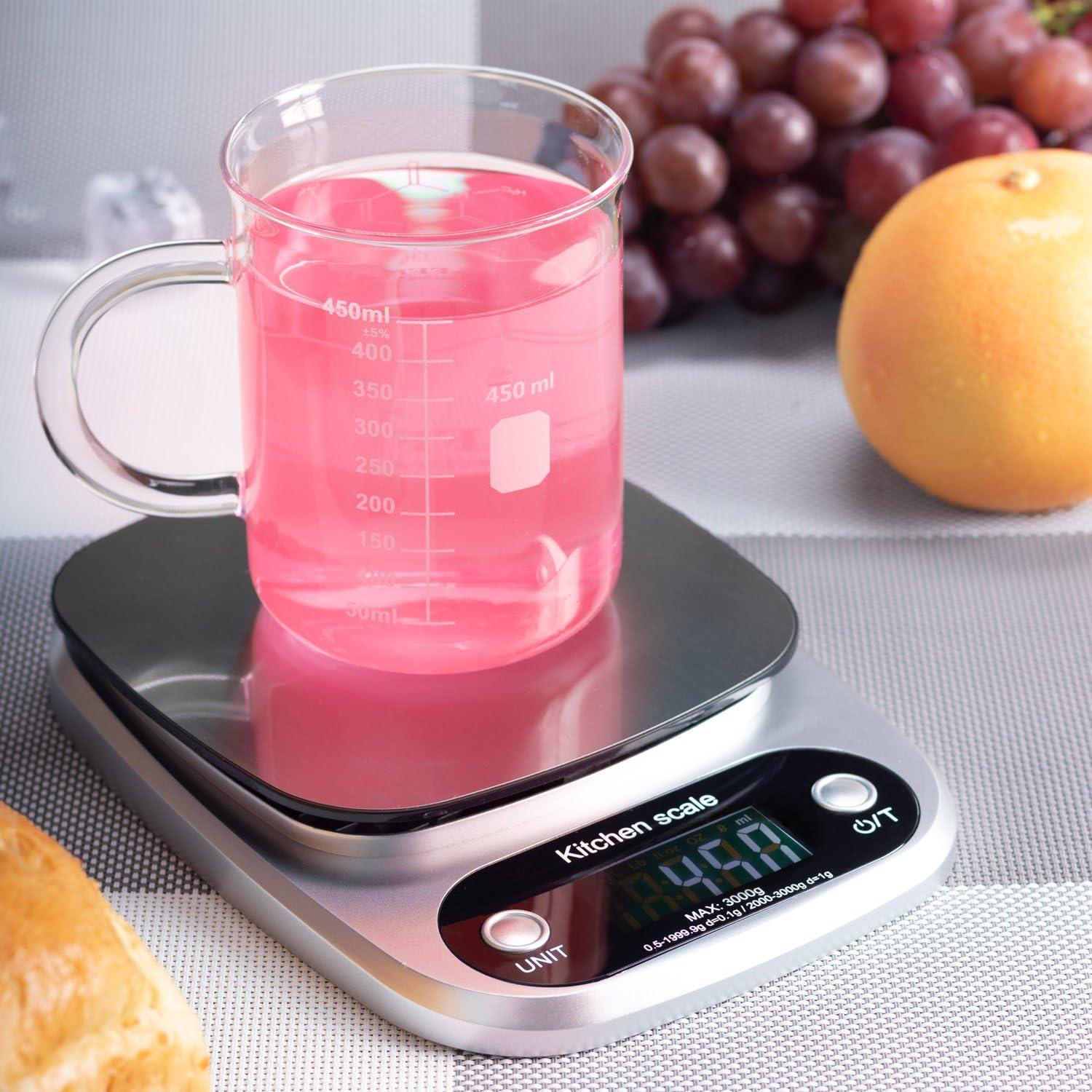 Caffeine Beaker Mug, Caffeine Molecule Mug - Chemistry Mug 16 oz Borosilicate Glass Coffee Mugs with Handle and Measuring for Coffee, Latte, Tea or Hot and Cold Beverage - Tea Coffee Mug