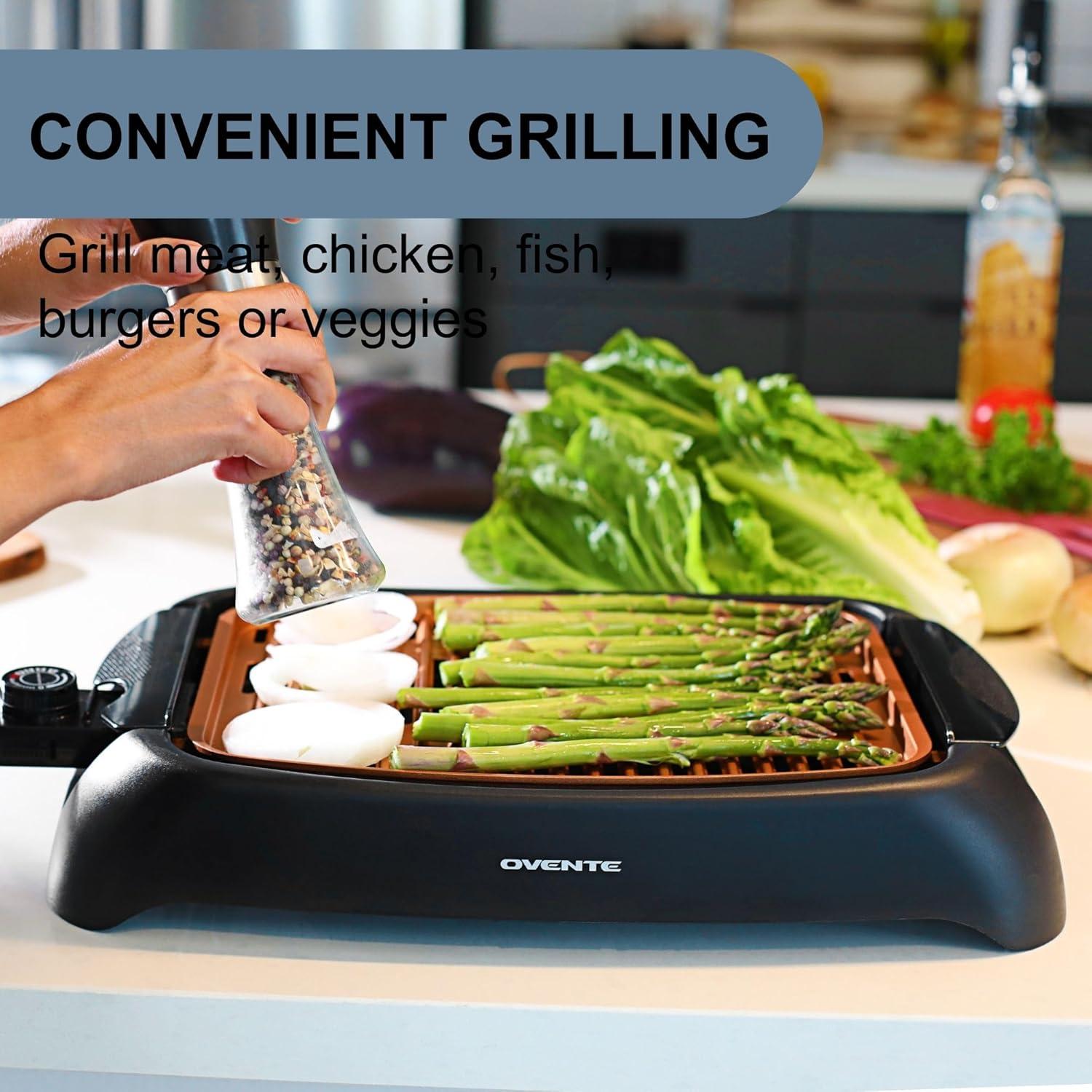 Ovente OVENTE Non-Stick Electric Grill