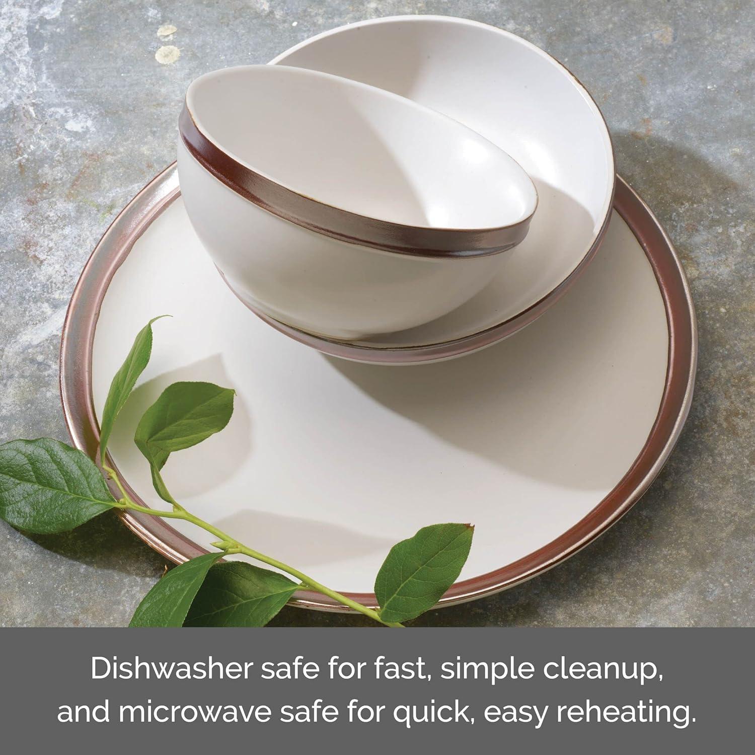 Test-Mikasa Miller White 12-Piece Dinnerware Set