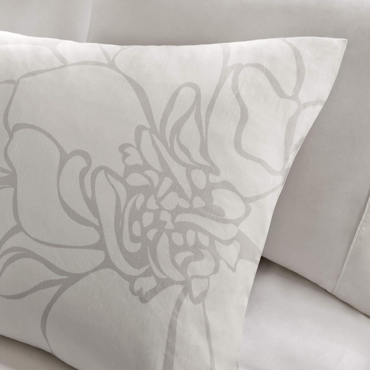 Madison Park Lola 7 Piece Floral Cotton Comforter Set