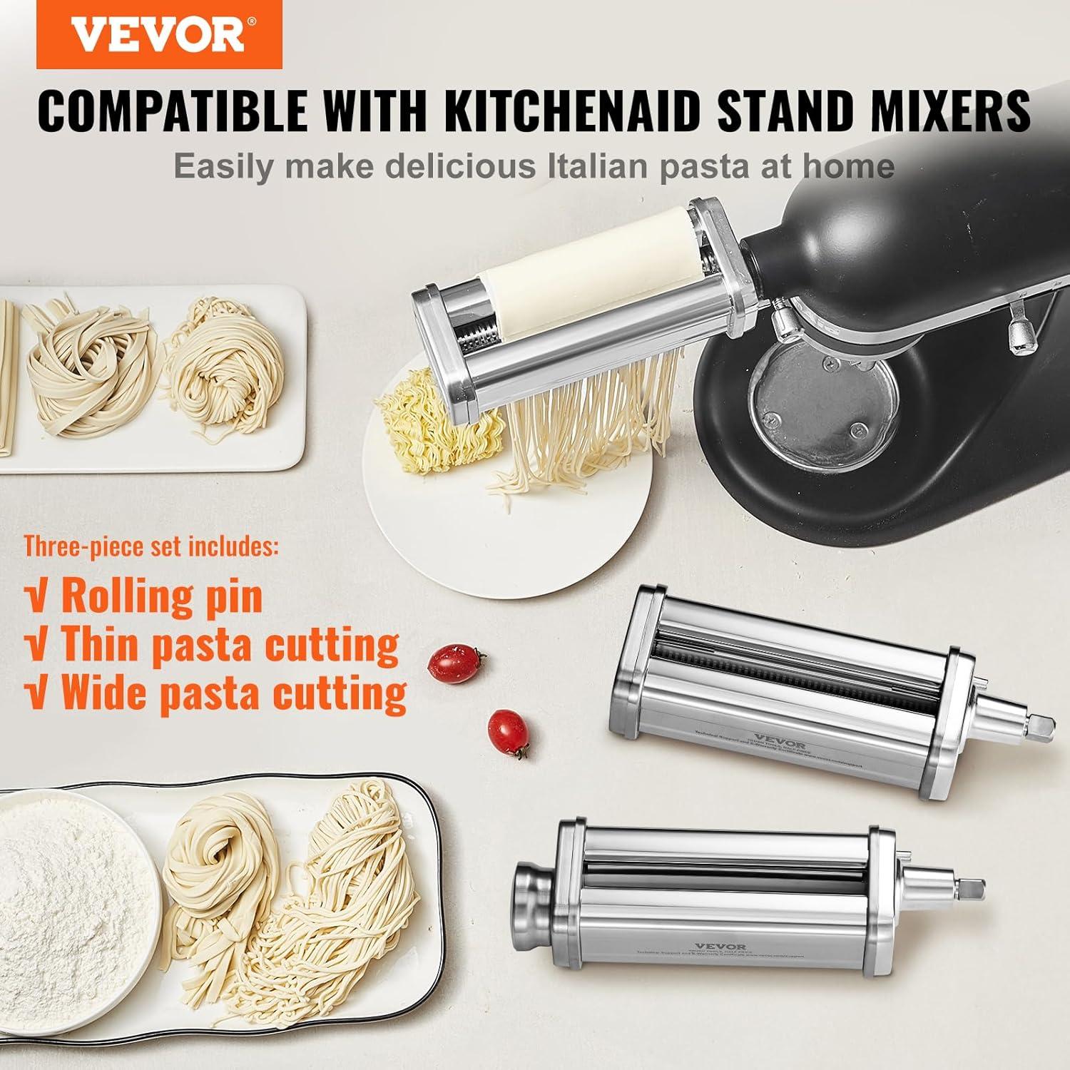 VEVOR VEVOR Pasta Maker Attachment (Set of 3)