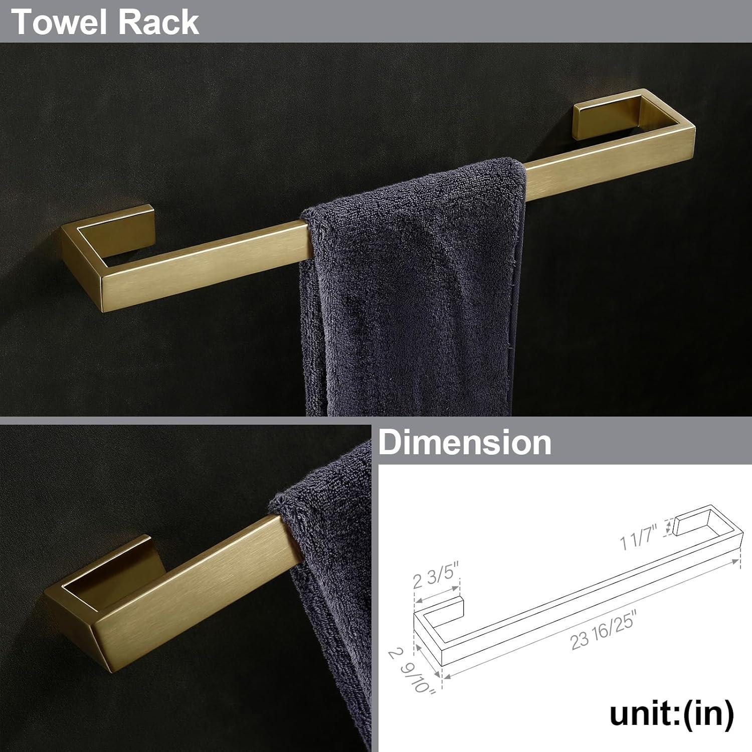 4 - Piece Bathroom Hardware Set