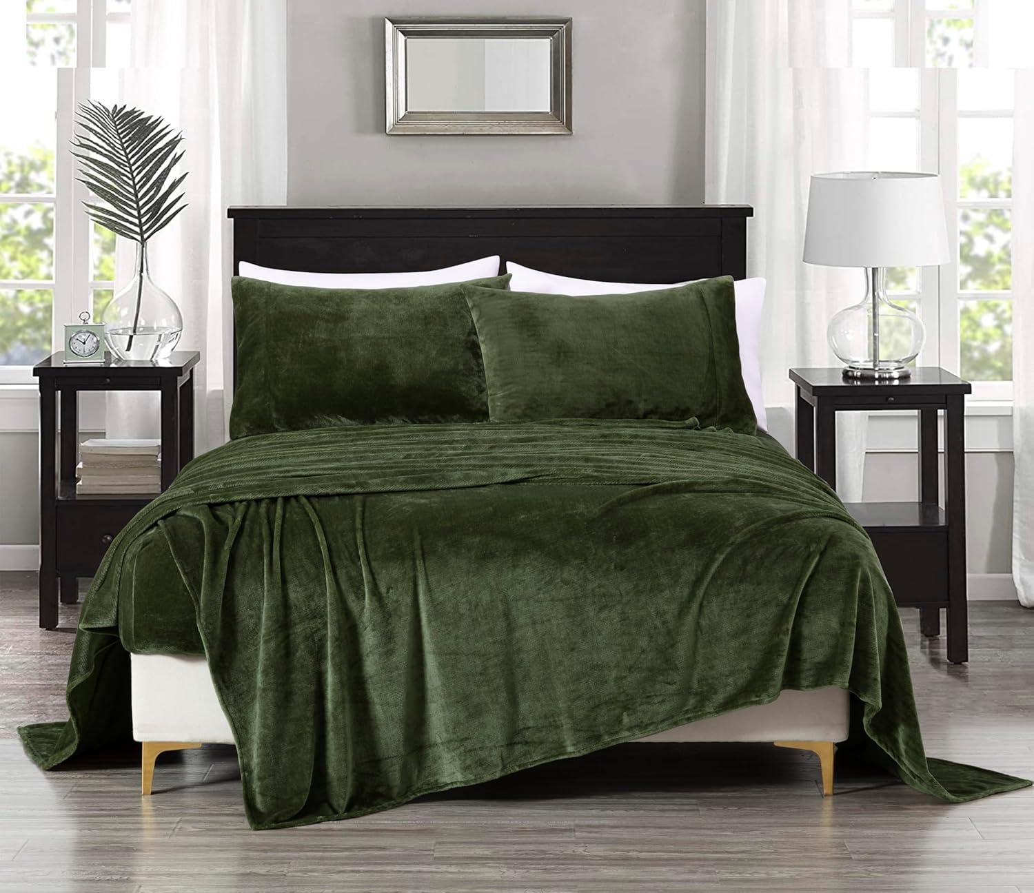 Microplush Fleece Bed Sheet Set