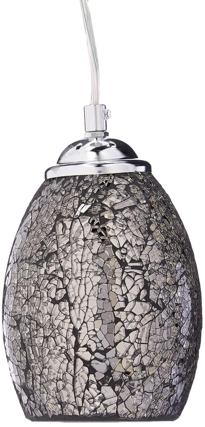 Chloe Lighting Melia Mosaic 1 Light Ceiling Mini Pendant 4.8" Shade