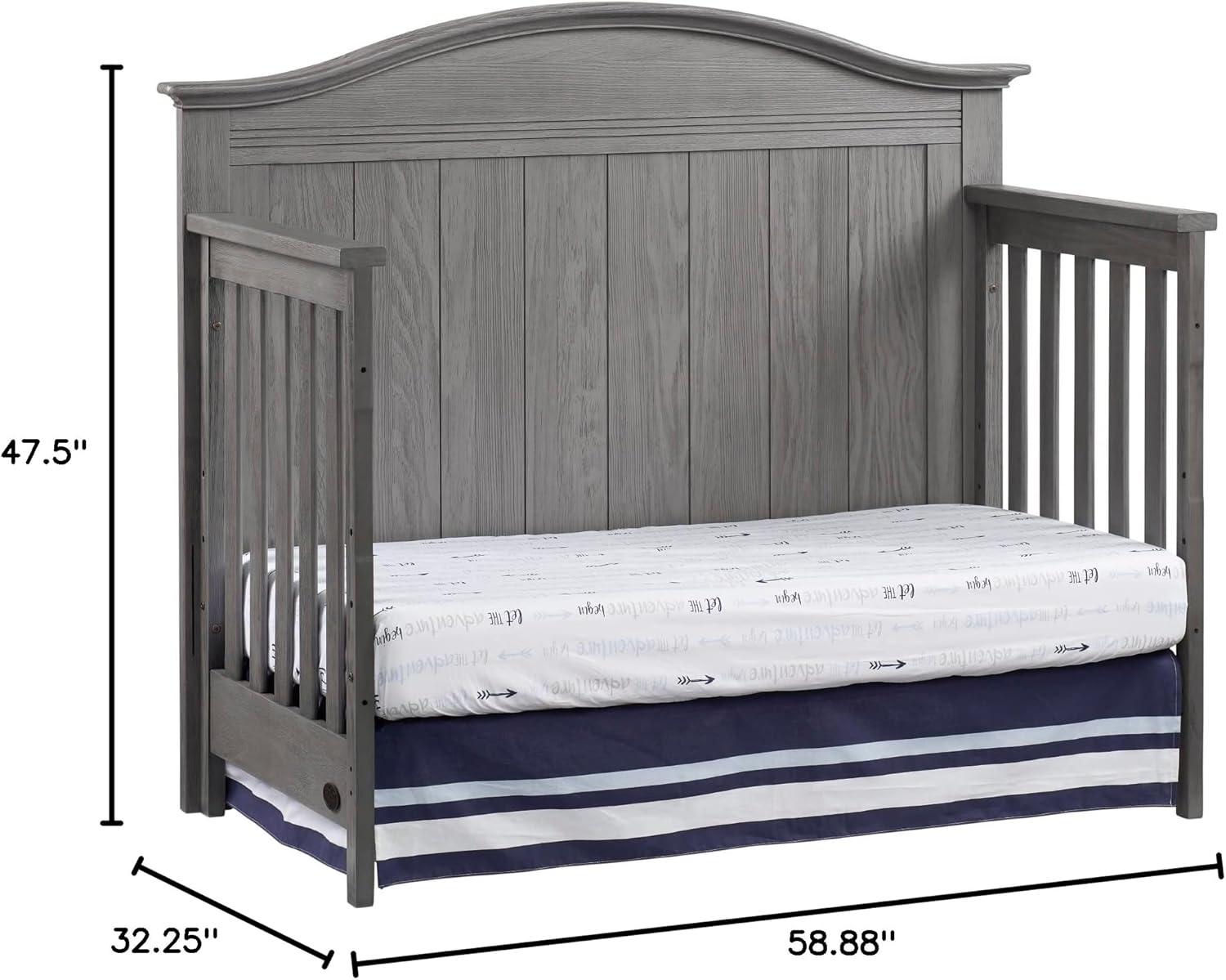 SOHO BABY Chandler 4-in-1 Convertible Crib