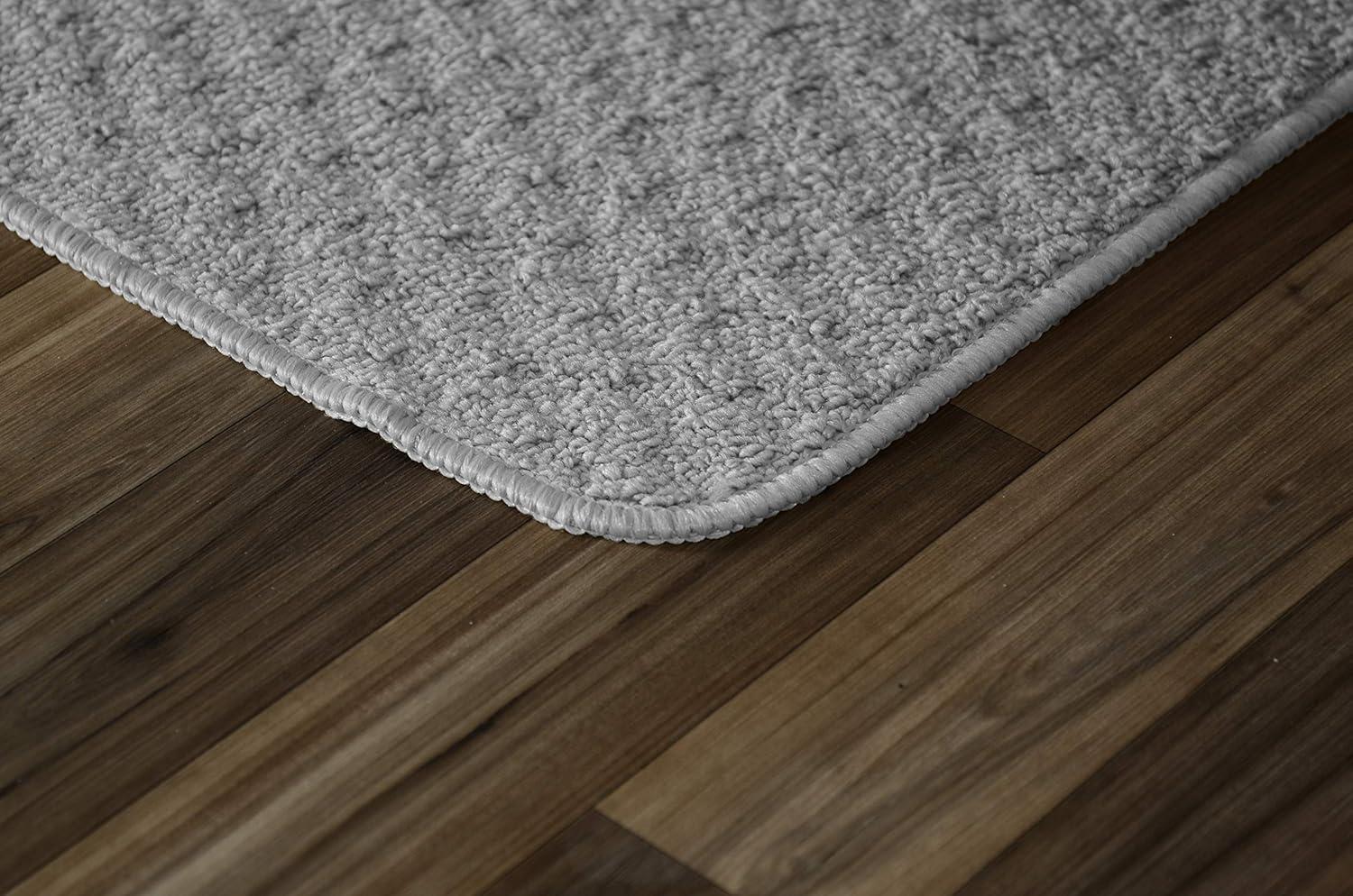 Garland Rug Town Square Silver Indoor Kitchen Rug, 24" x 40"