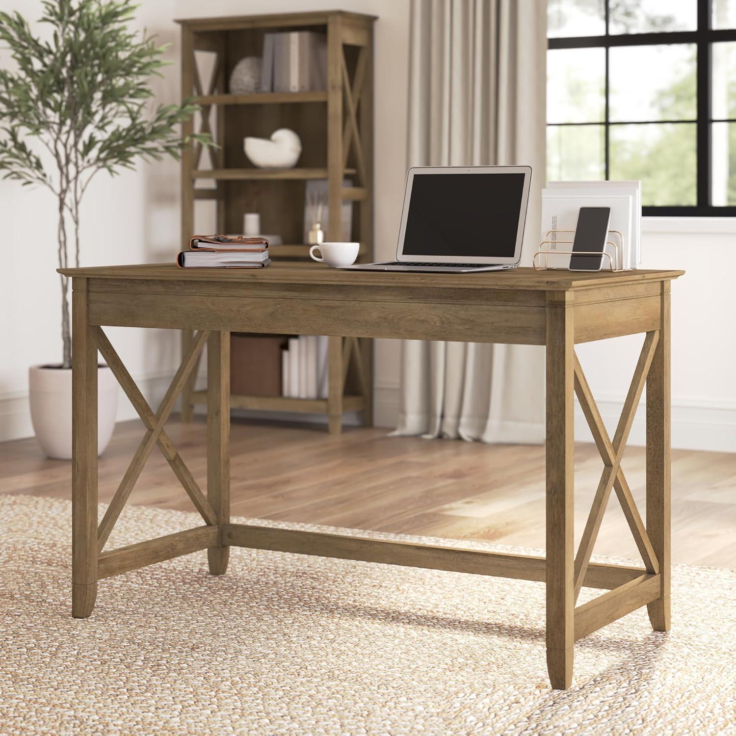 Key West 48W Writing Desk in Reclaimed Pine - Engineered Wood