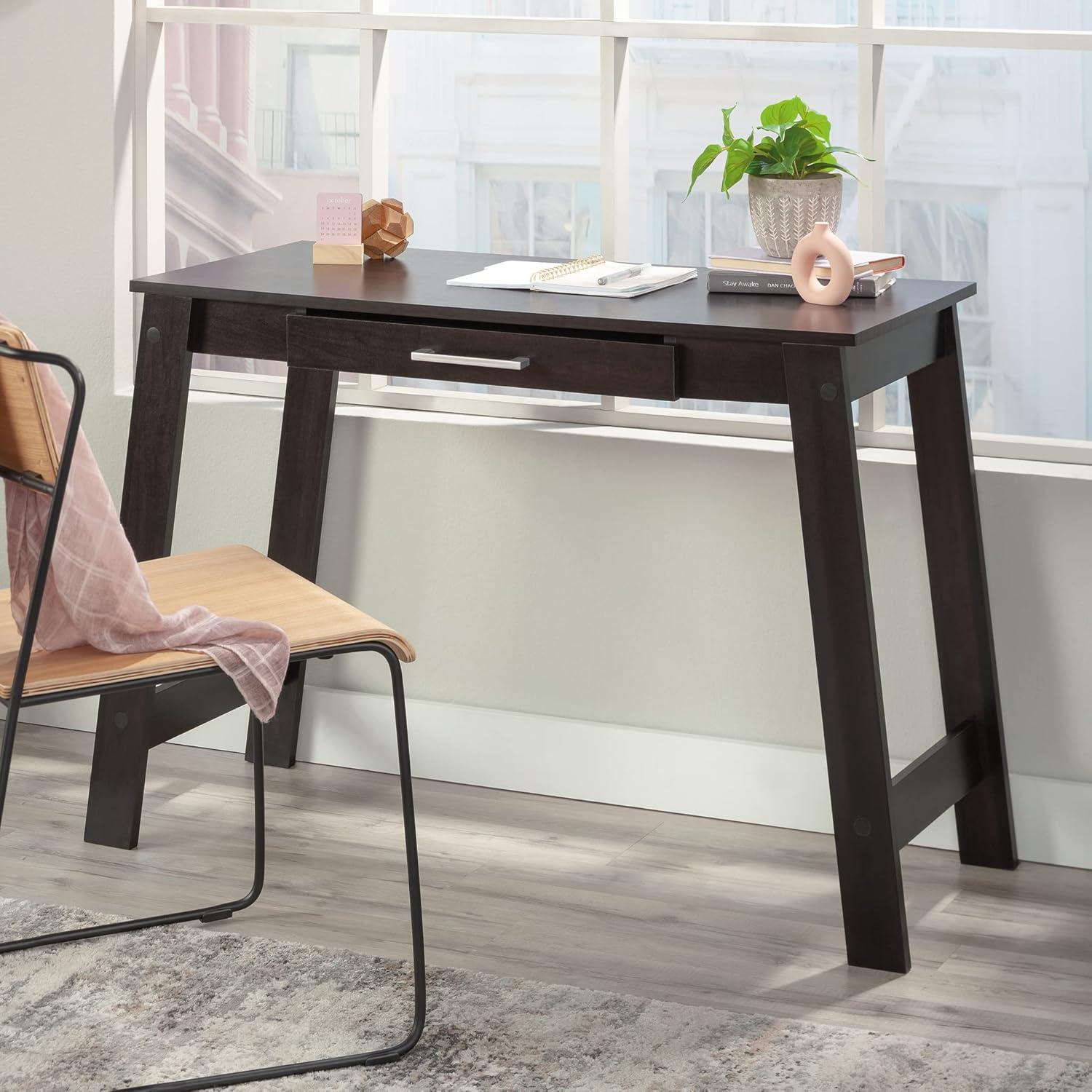 Sauder Beginnings Writing Table, Cinnamon Cherry Finish