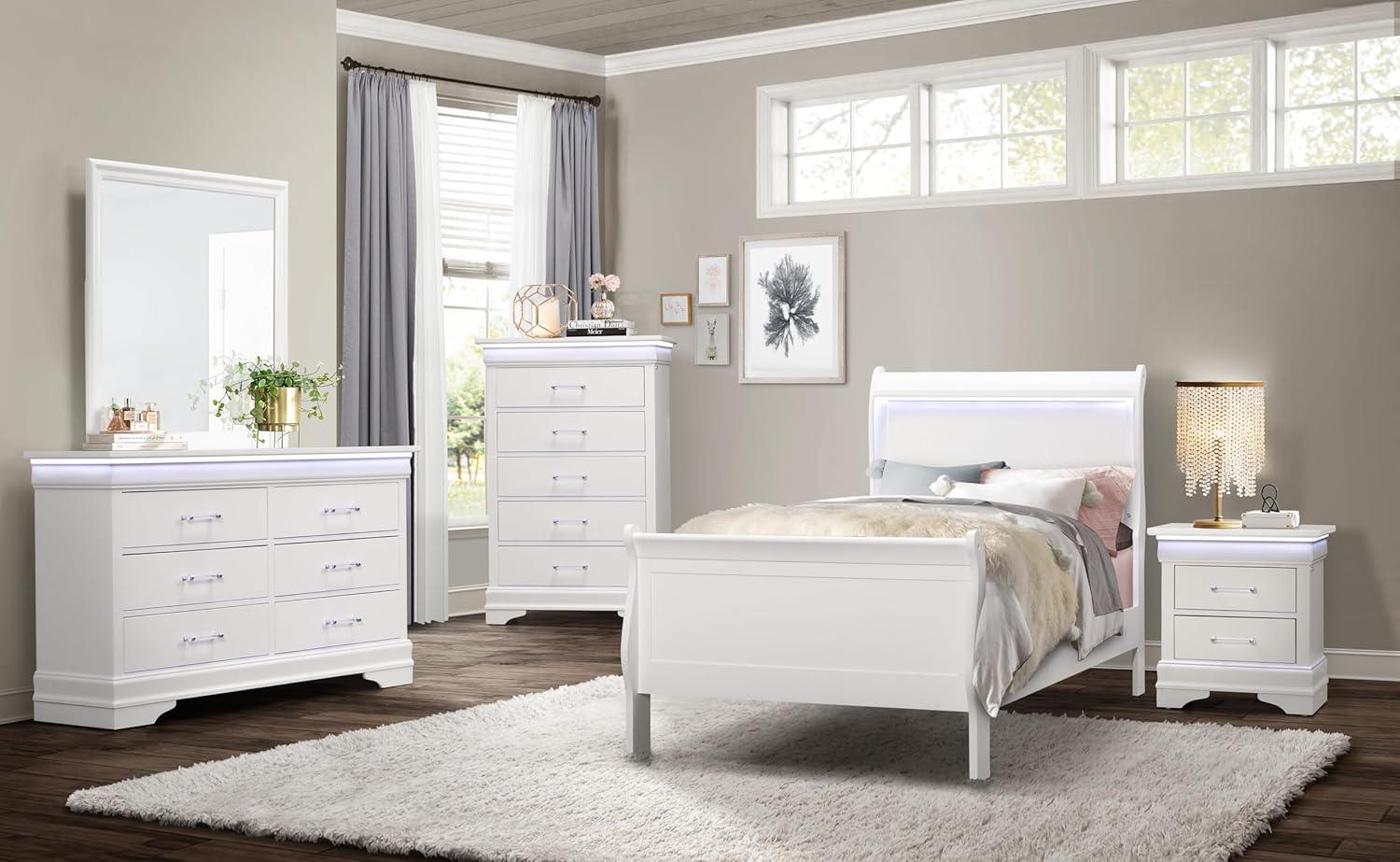 Global Furniture USA Flat Dresser Mirror