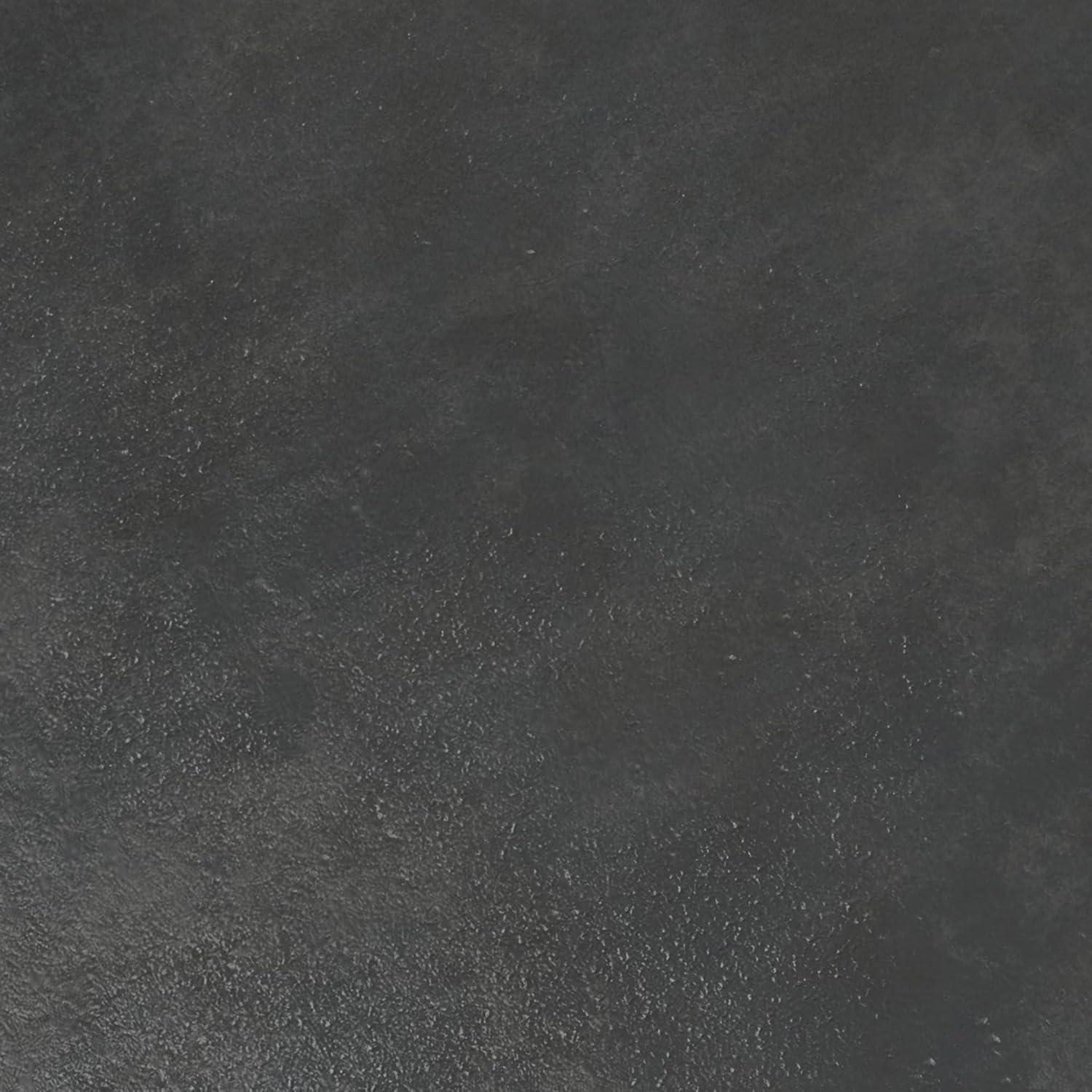 Simpli Home Alexa 30"W Cast Aluminum Mid-Century Modern Round Coffee Table with Pedestal Base, Fully Assembled