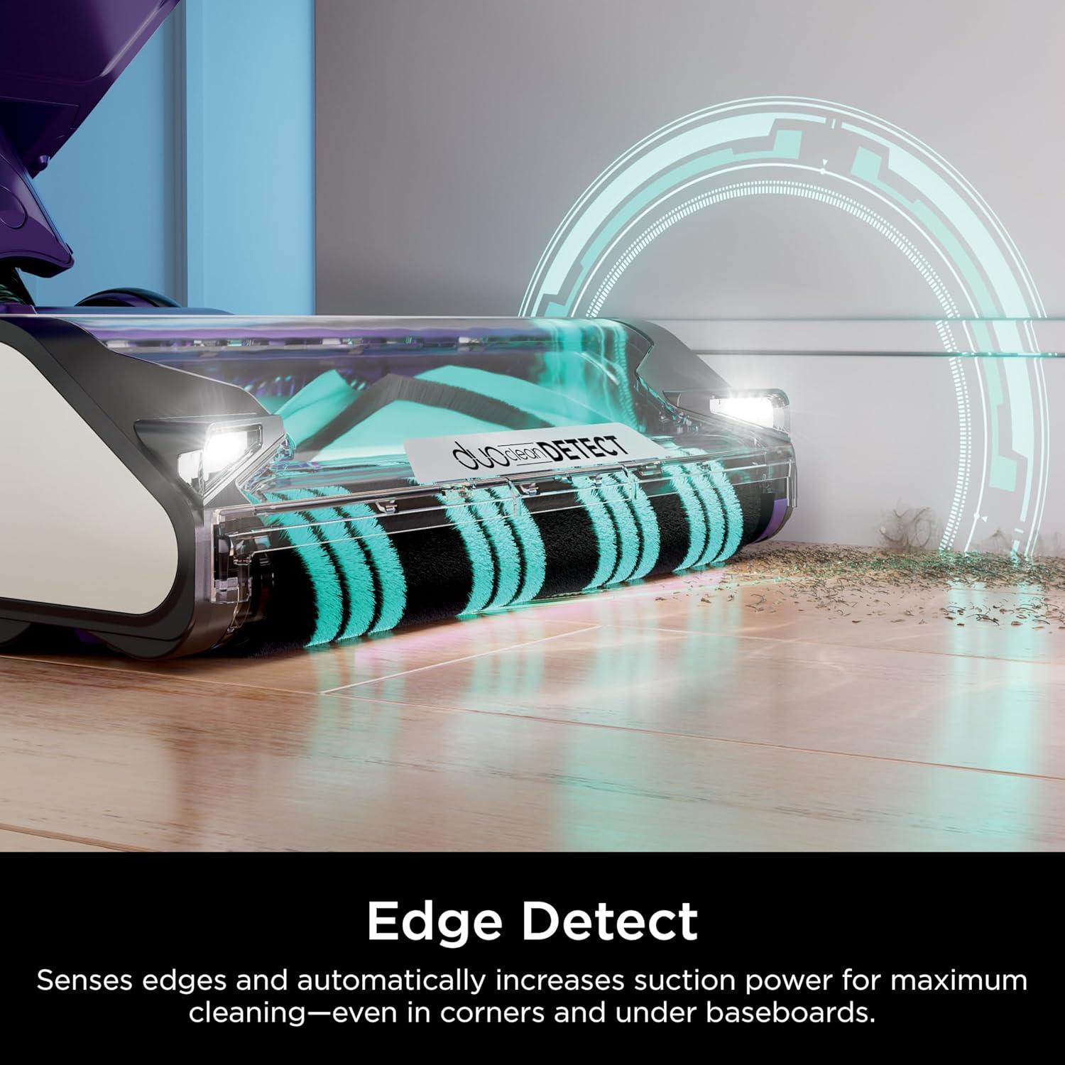 Shark ® POWERDETECT Upright Vacuum with DuoClean Detect Technology